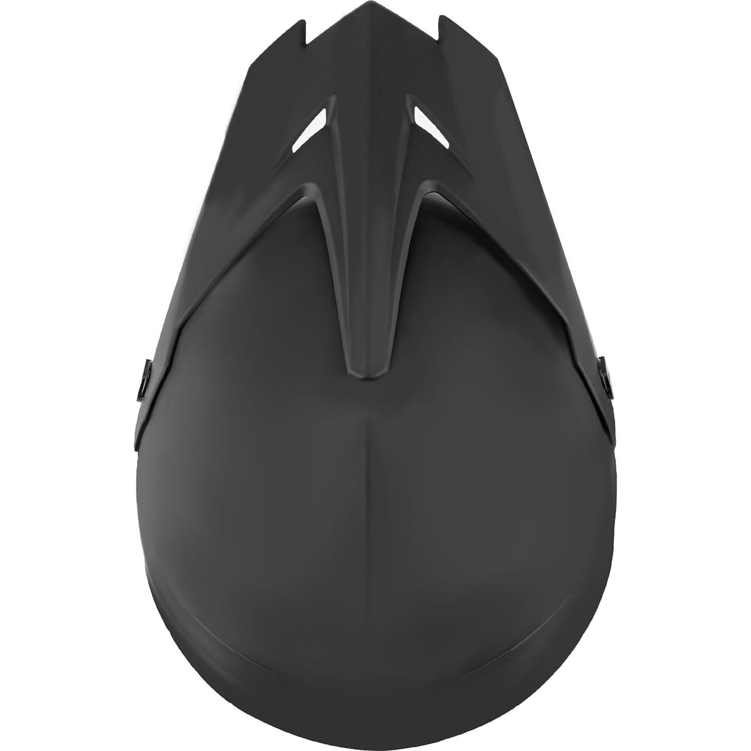 Casco CARTMAN Negro Mate Mediano para Motocicleta y ATV