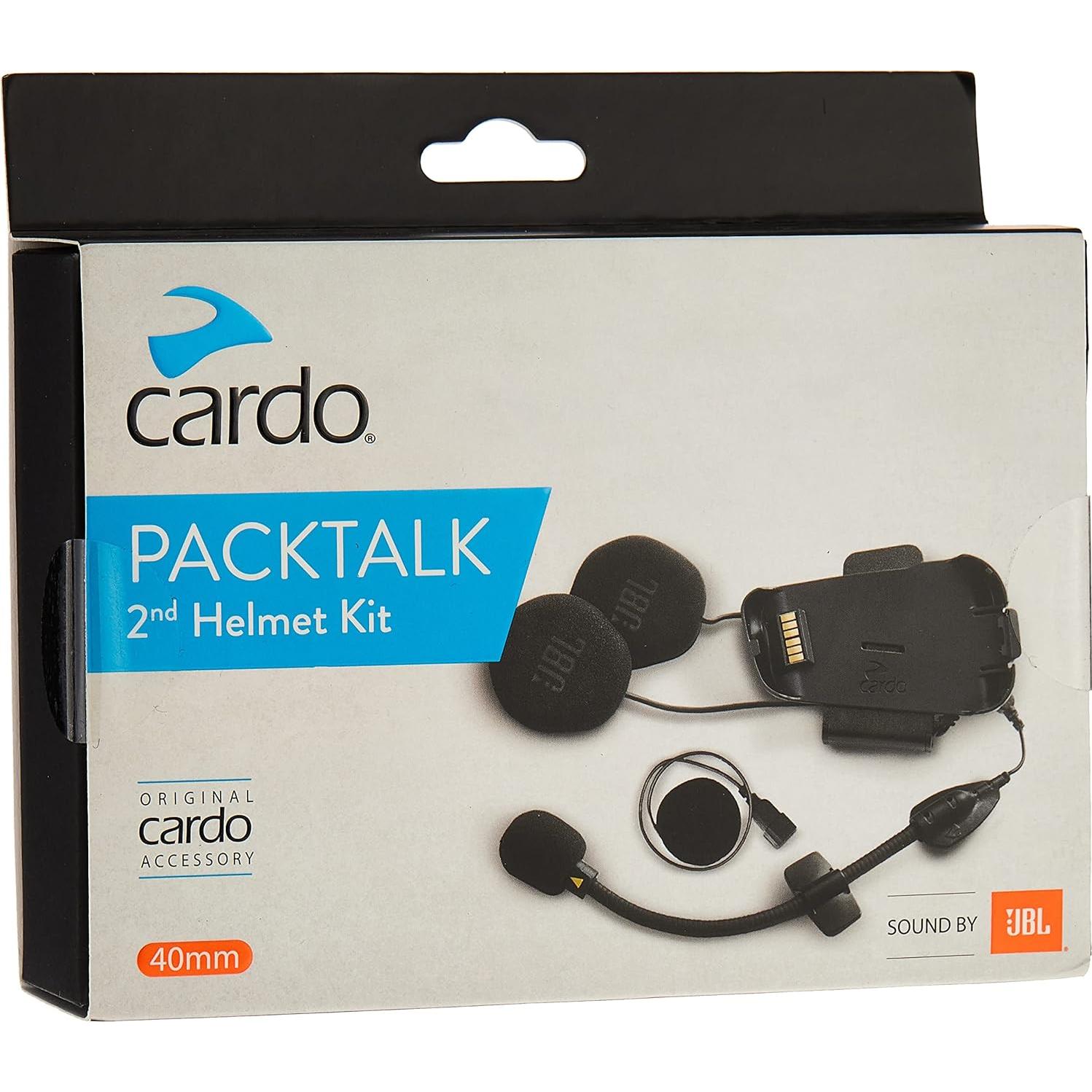 Kit Bluetooth Cardo Packtalk 2ND con JBL para casco