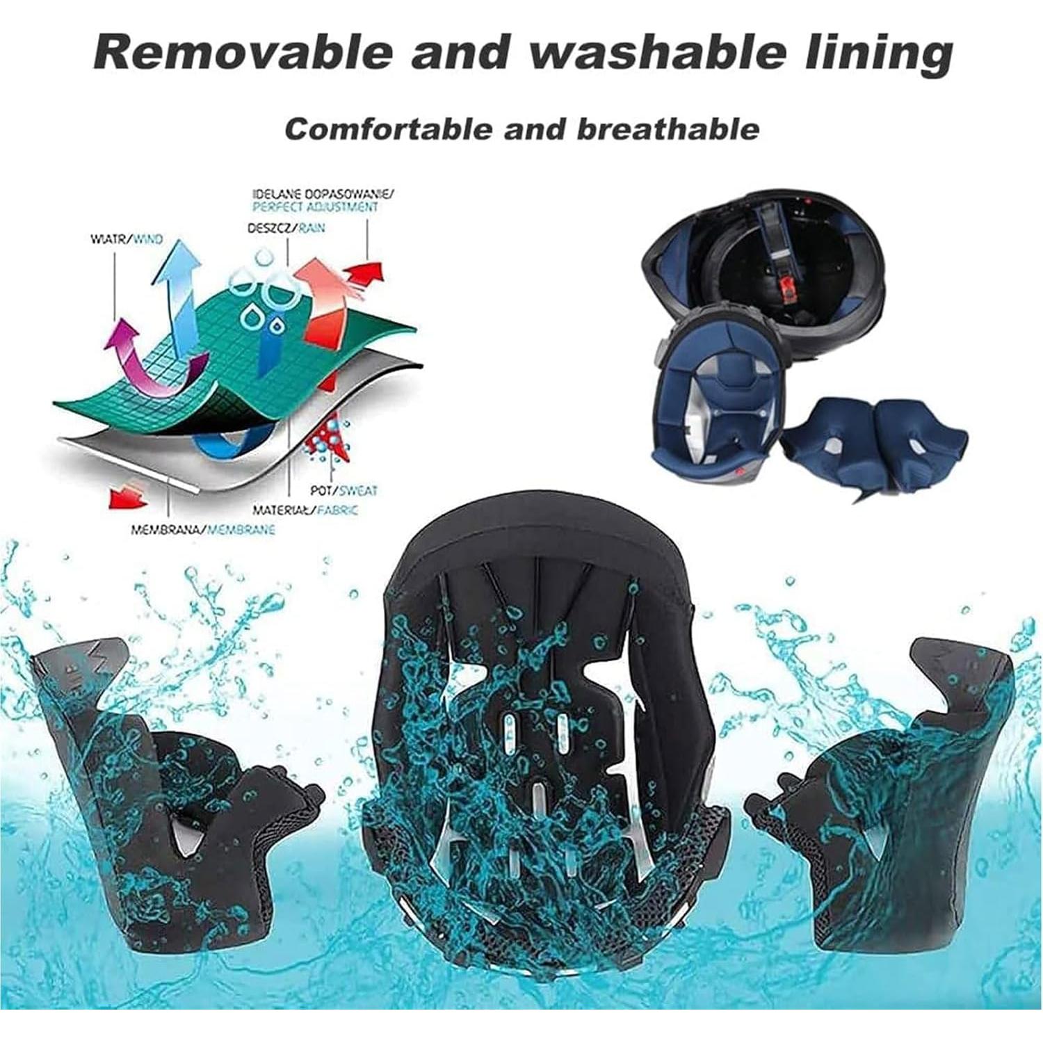 Cat Ear Motorcycle Helmet for Girl Women DOT Certified Full Face Flip-Up Motorbike Helmet Cool Cute Cat Racing Motocross Helmets Casco for All Seasons