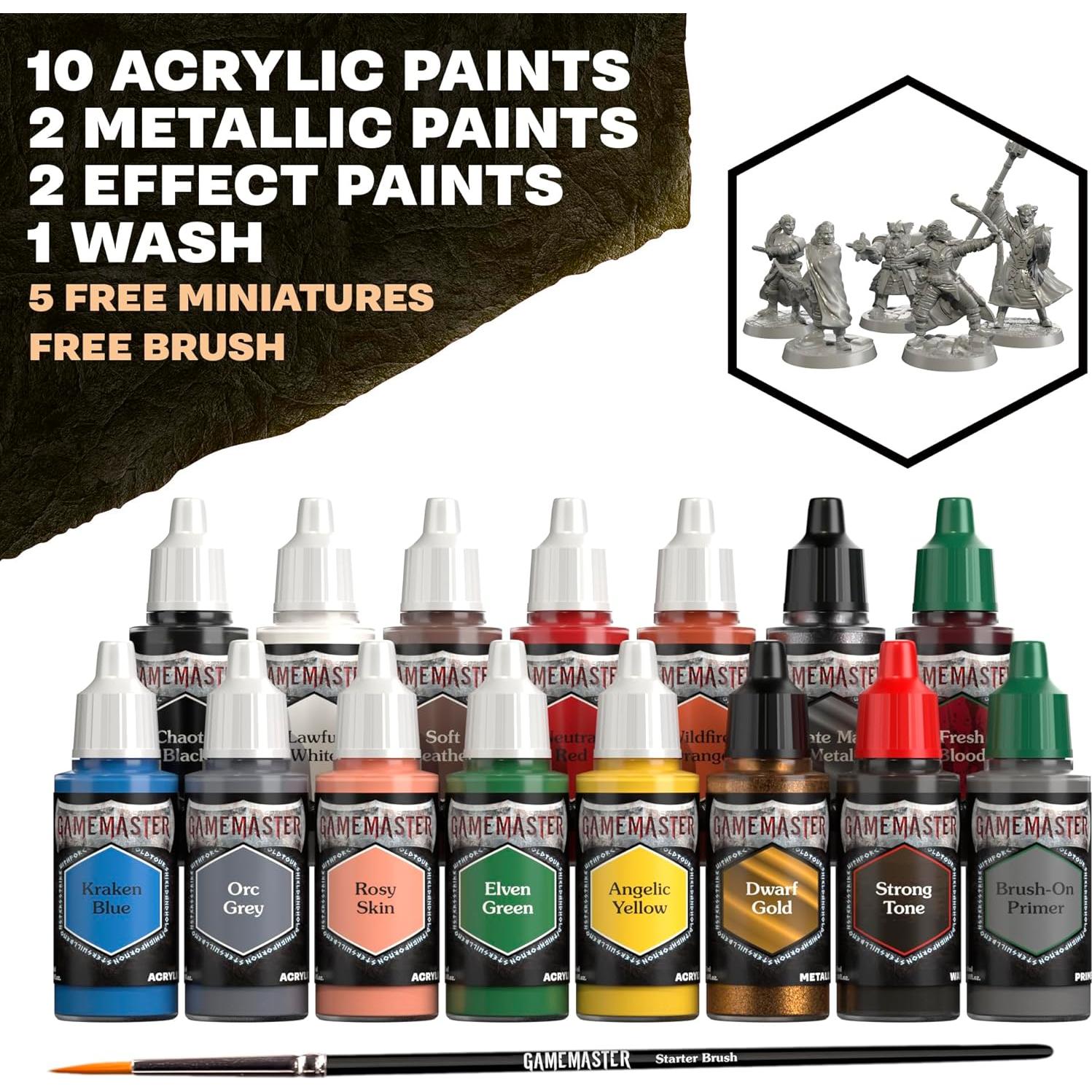 Juego de Inicio de Pintura The Army Painter GM1008P 15 Pinturas