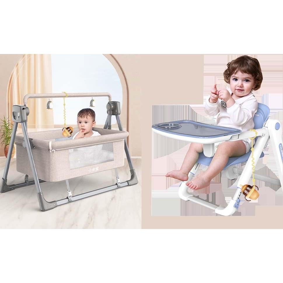 Correas para Juguetes de Bebé RTMOK, Set de 4 Clips de Silicona