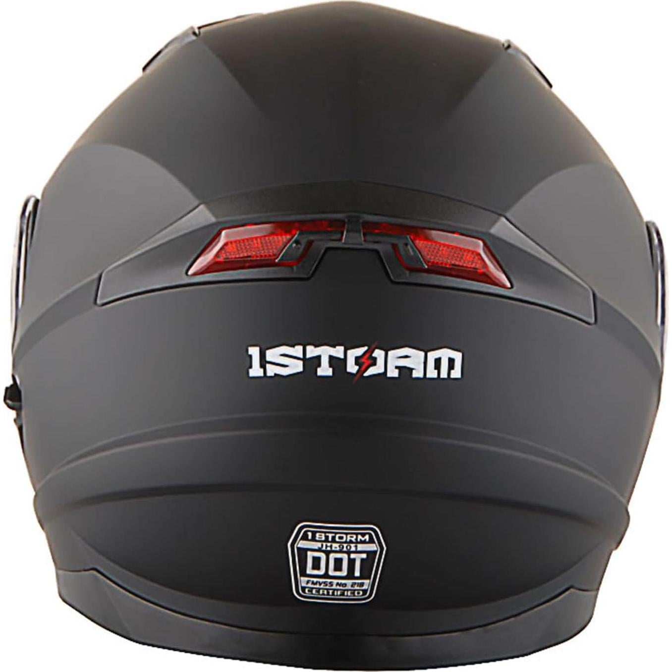 Casco Modular 1Storm Modular901Clear con Luz LED Recargable
