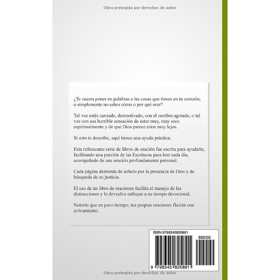 Oraciones Diarias - Tras la Santidad (Libro de Oraciones Cristianas) (Spanish Edition)