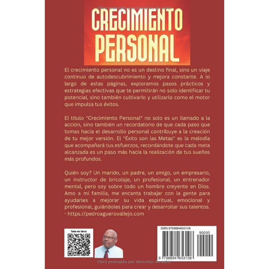 Crecimiento Personal: Pasos para Desarrollar tu Mejor Versión Despierta tu Potencial el Éxito son las Metas Superación Personal y Autoayuda (Spanish Edition)