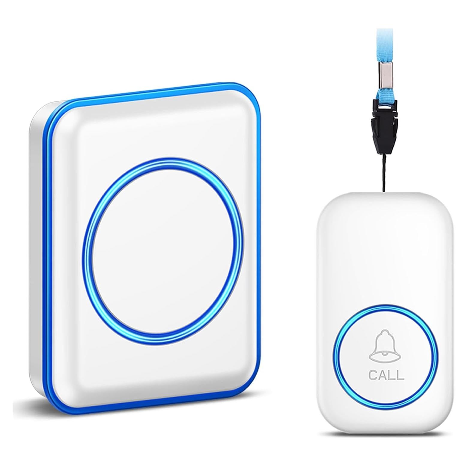 Pulsador de Cuidador FullHouse Inalámbrico 304m SOS IP55