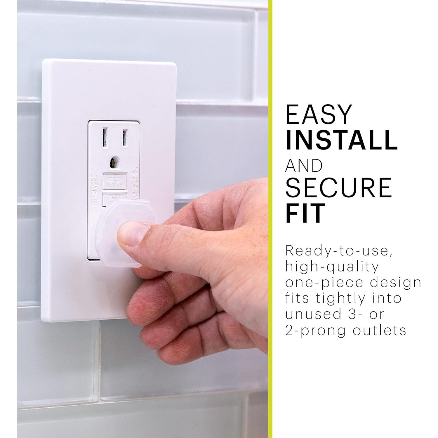 Cubiertas de Seguridad Power Gear 30 Paquete Transparentes