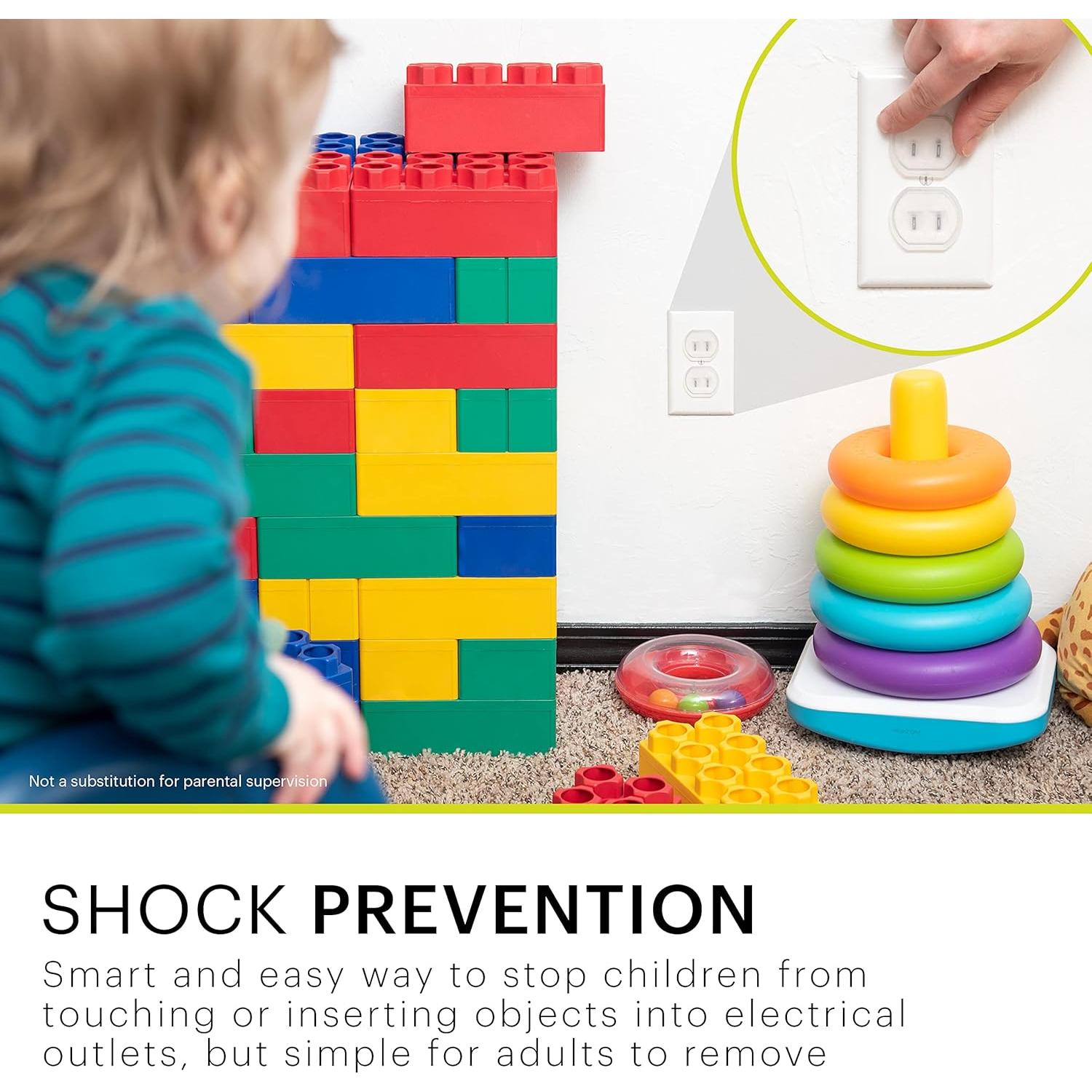 Cubiertas de Seguridad Power Gear 30 Paquete Transparentes