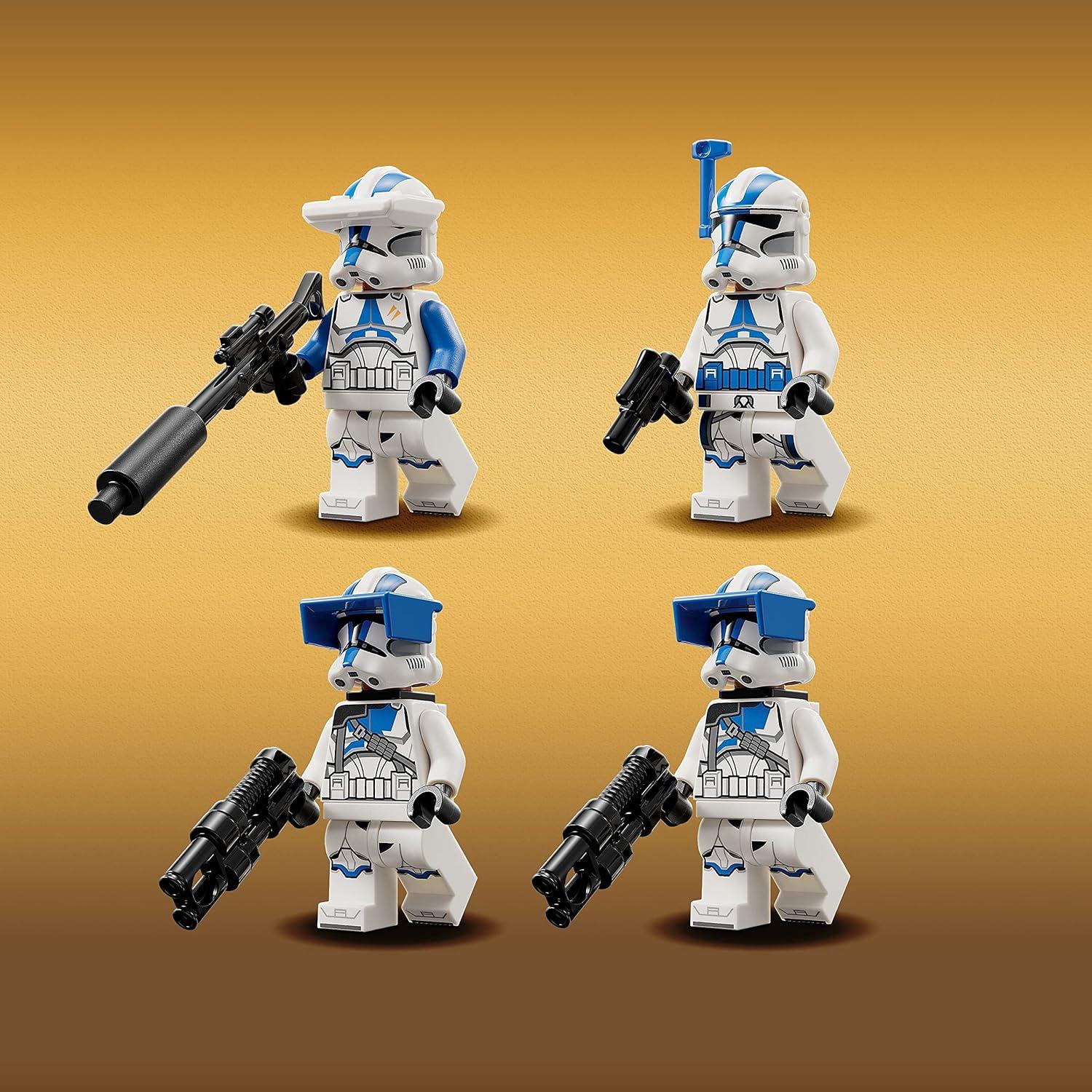LEGO Star Wars Pack Batalla Clones 501st con 4 Minifiguras