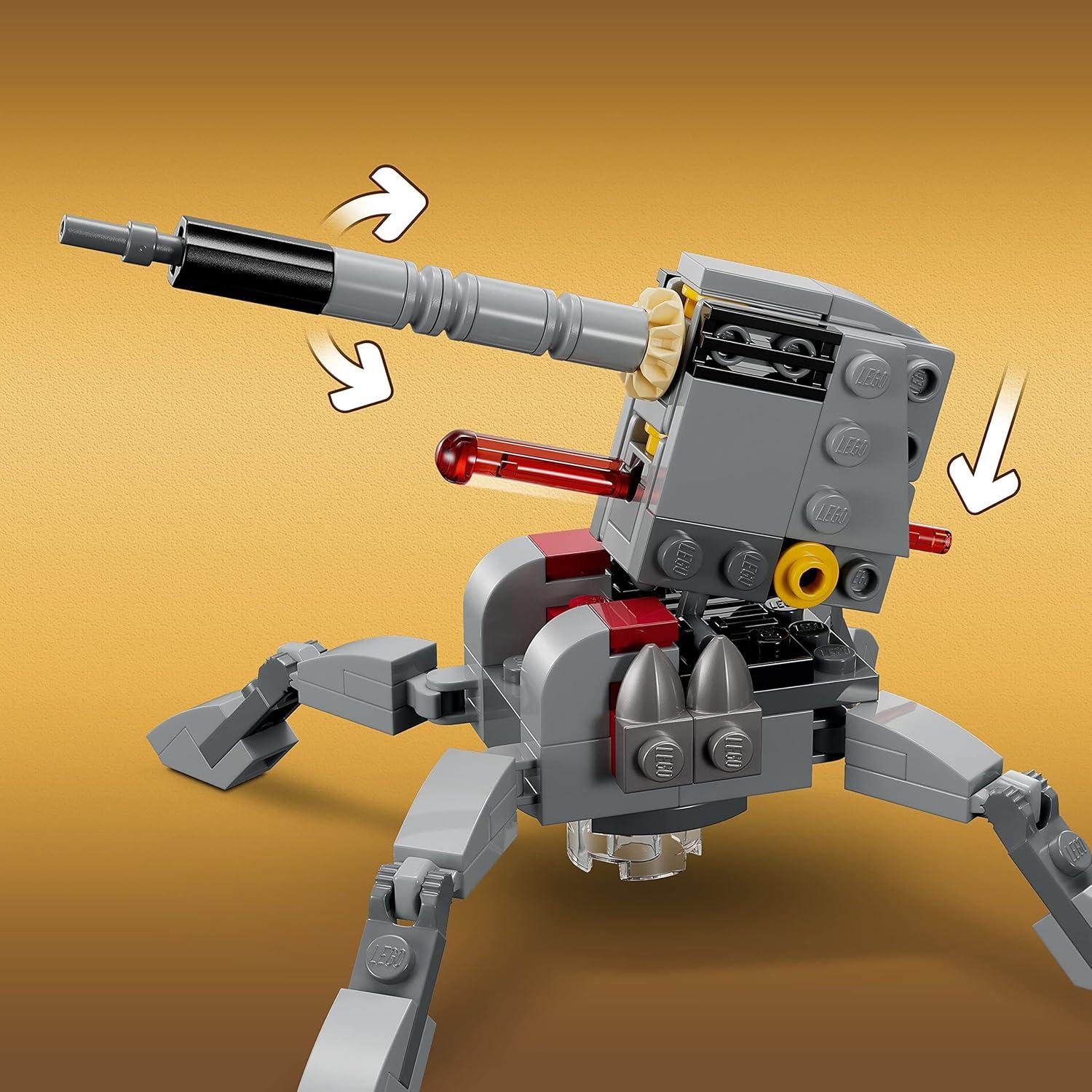 LEGO Star Wars Pack Batalla Clones 501st con 4 Minifiguras