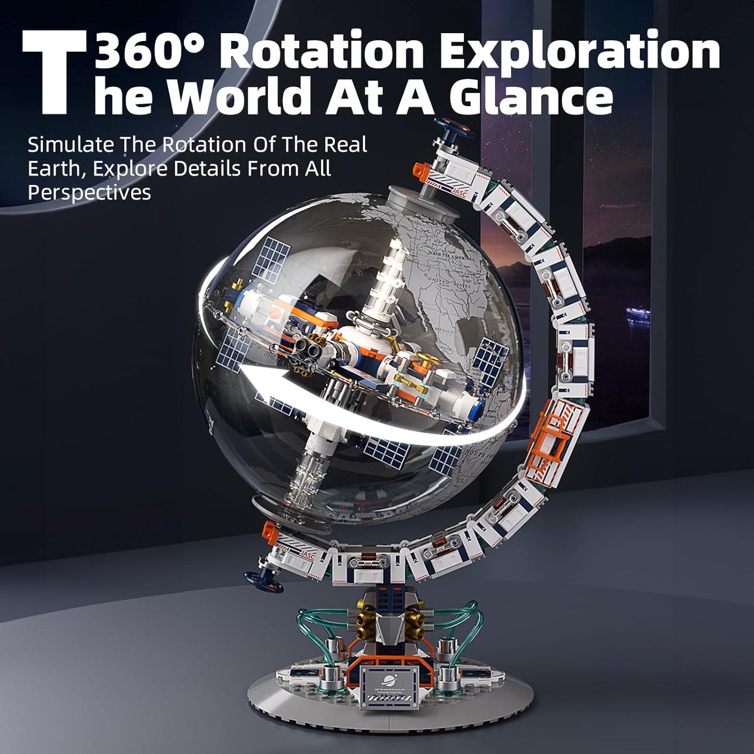Juego de Construcción Globo Estación Espacial GUANGDONG 657 Piezas