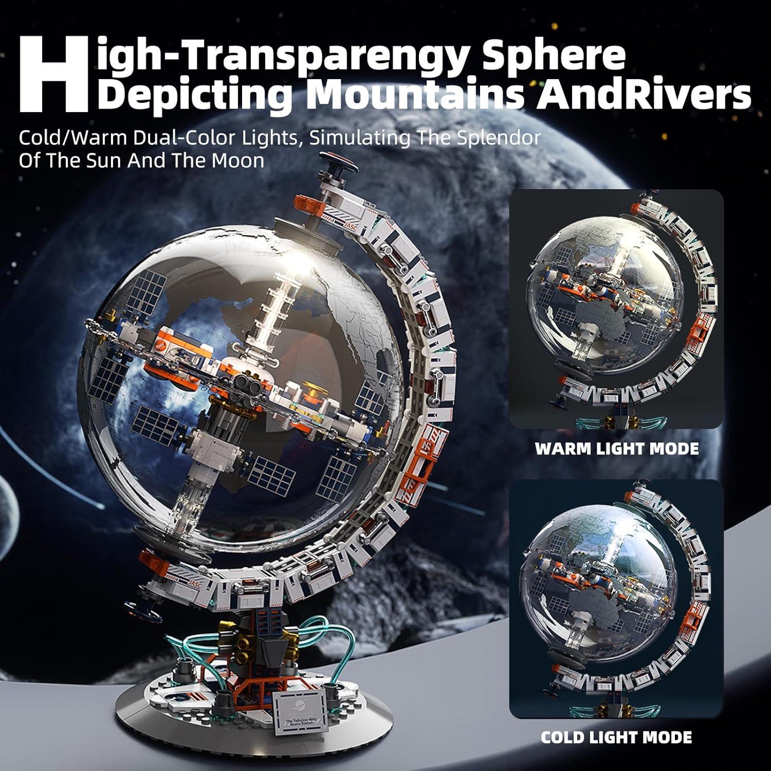 Juego de Construcción Globo Estación Espacial GUANGDONG 657 Piezas