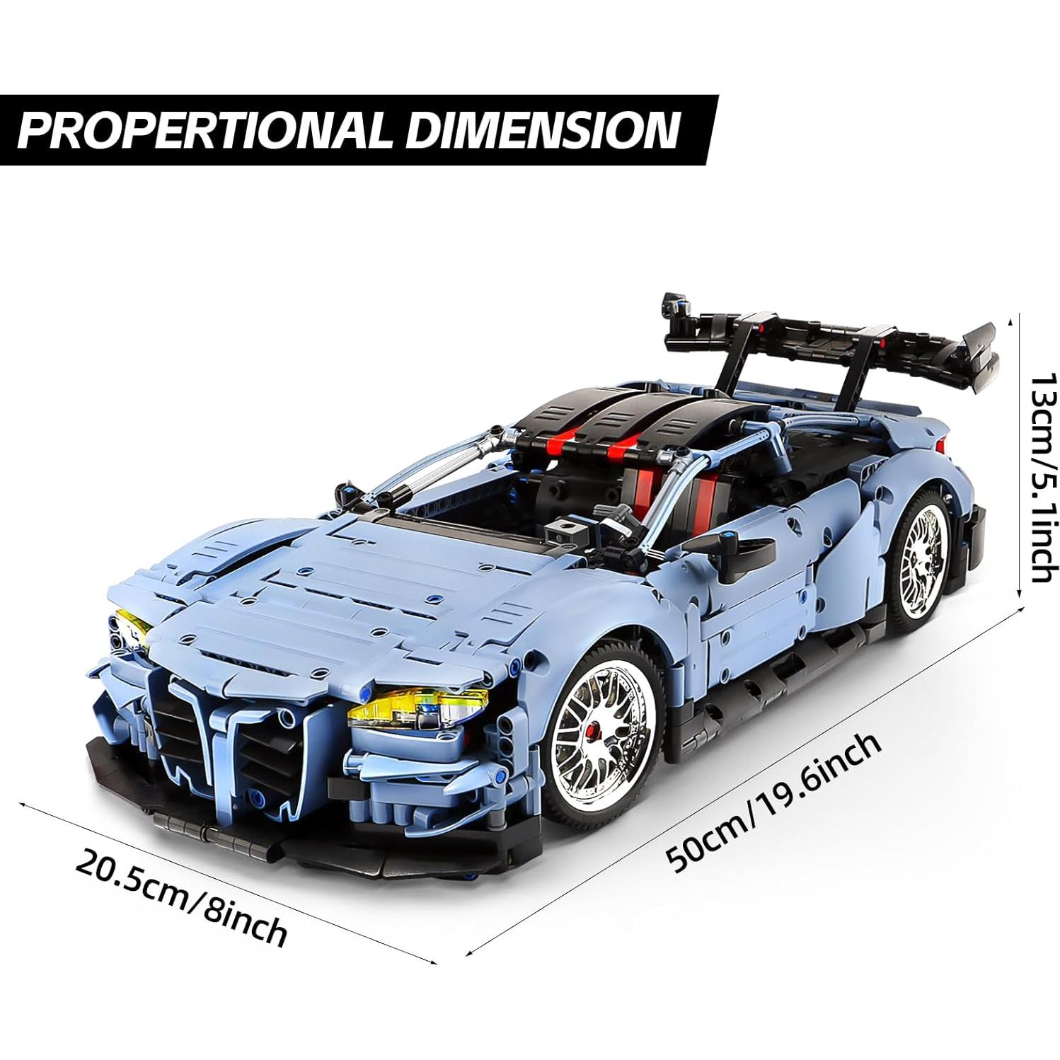 Juego de Construcción Coche M4 Technic 2280PCS RC 1:10