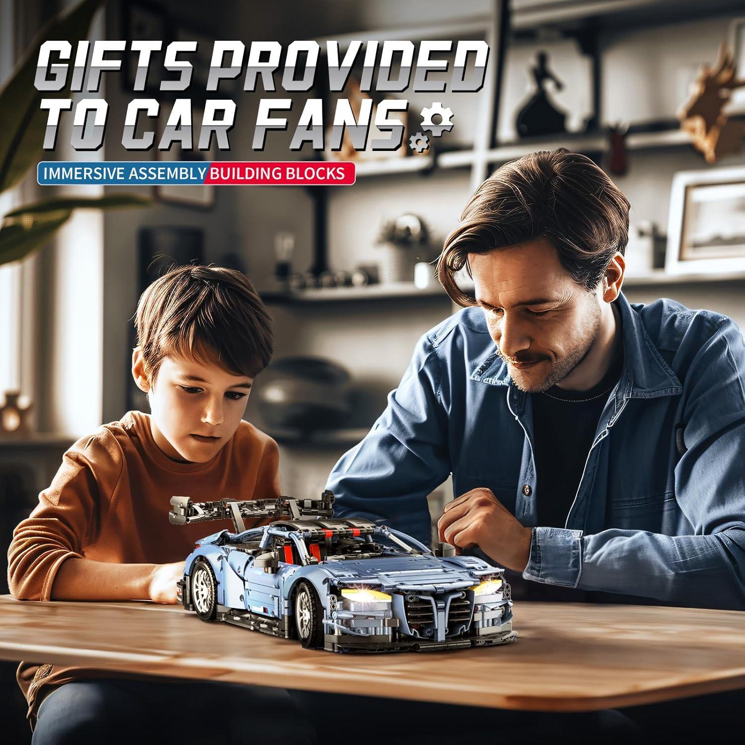 Juego de Construcción Coche M4 Technic 2280PCS RC 1:10