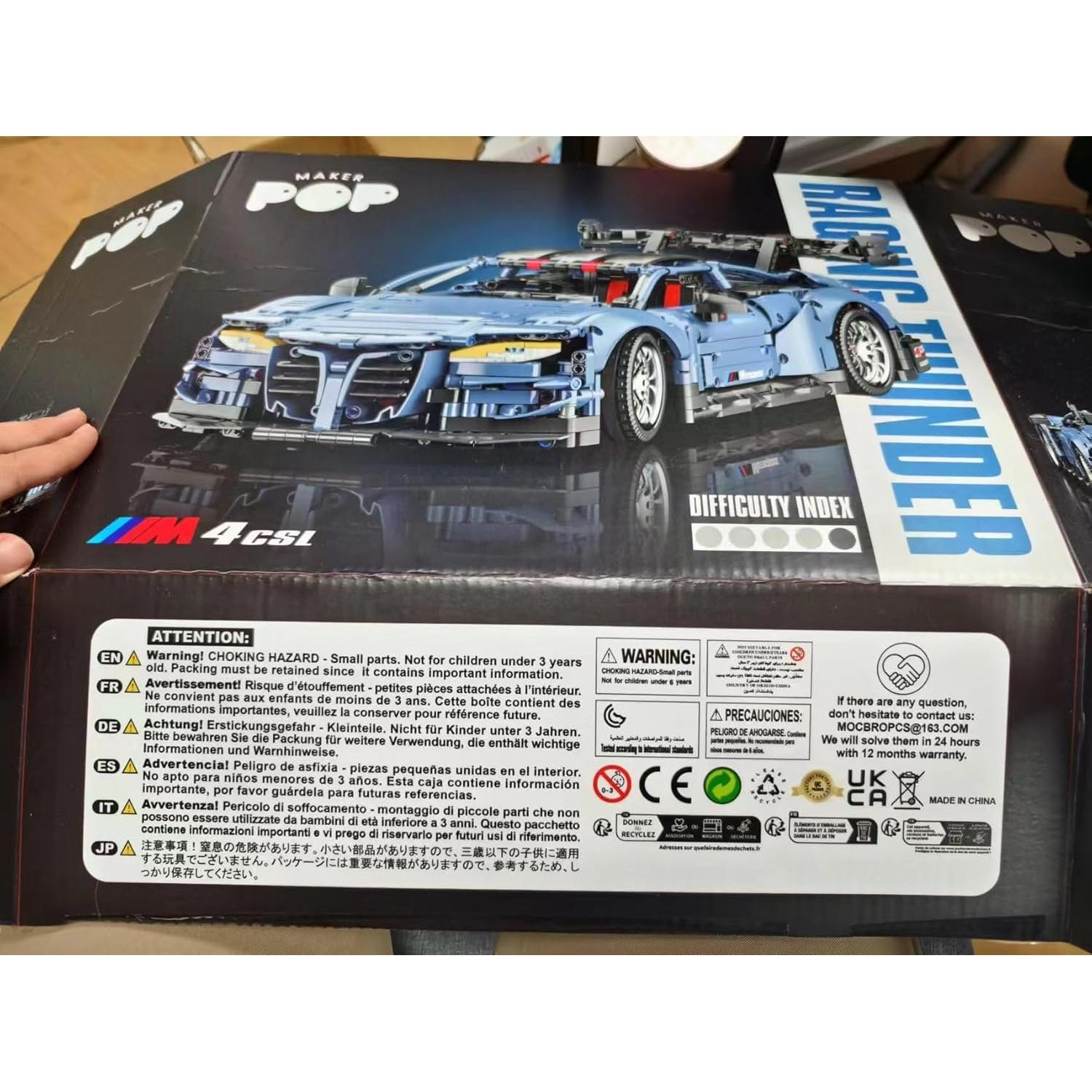 Juego de Construcción Coche M4 Technic 2280PCS RC 1:10
