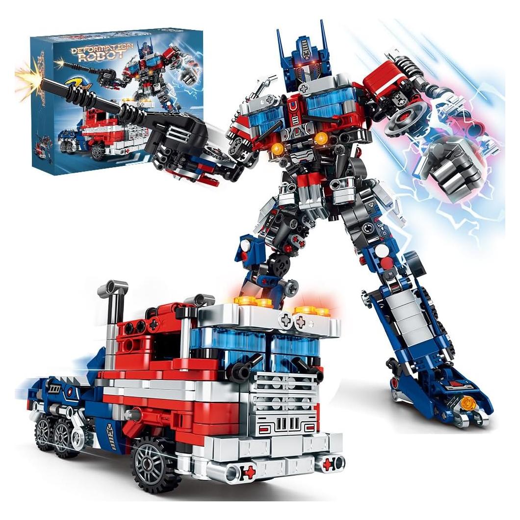 Juego de Construcción Robot Transformador Mesiondy 786 Piezas