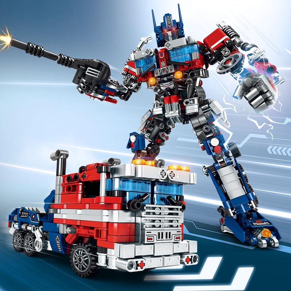 Juego de Construcción Robot Transformador Mesiondy 786 Piezas