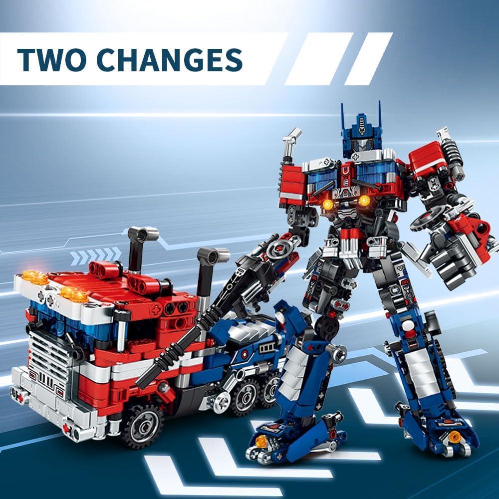 Juego de Construcción Robot Transformador Mesiondy 786 Piezas