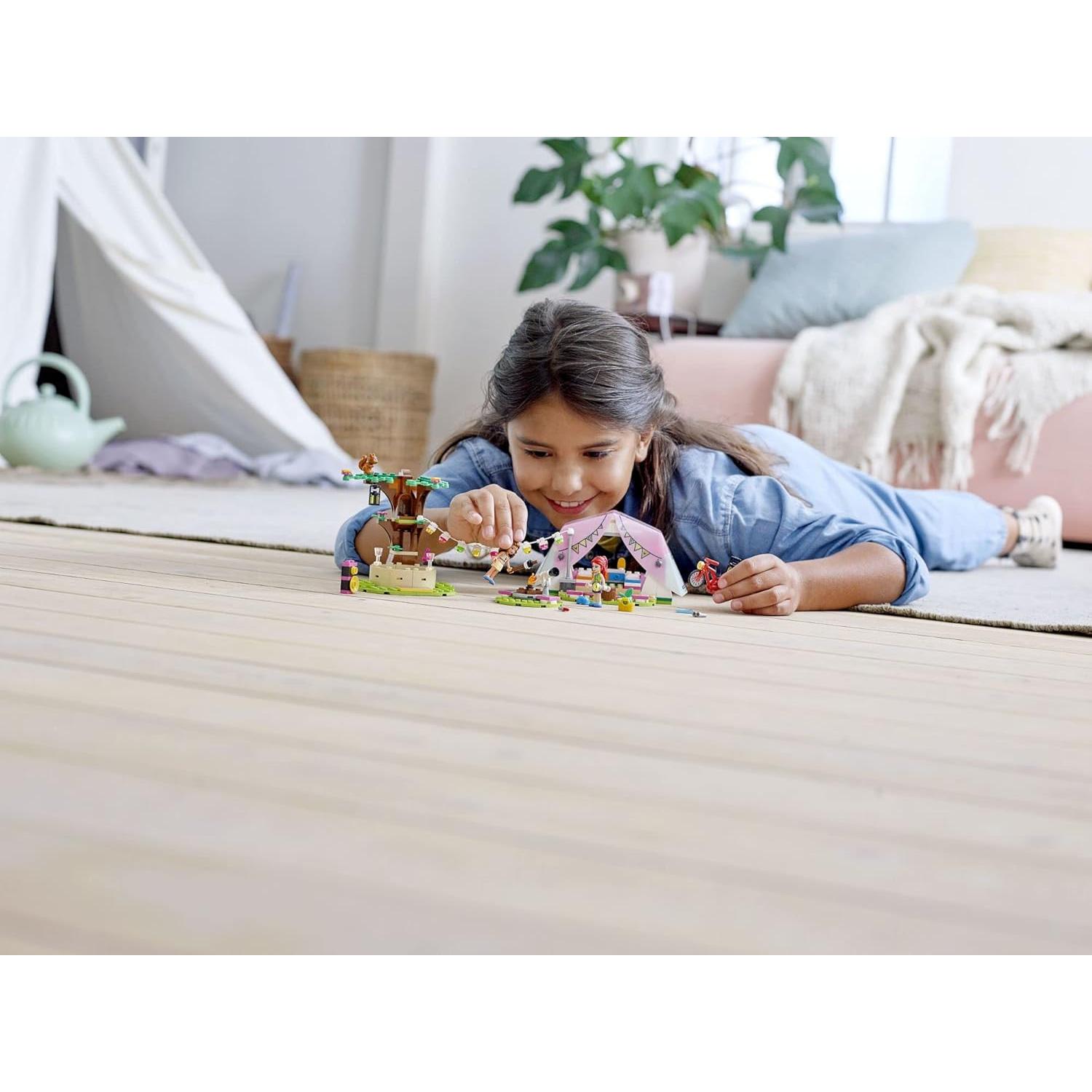 LEGO Friends Glamping 41392 Carpa y Bicicleta 241 Piezas