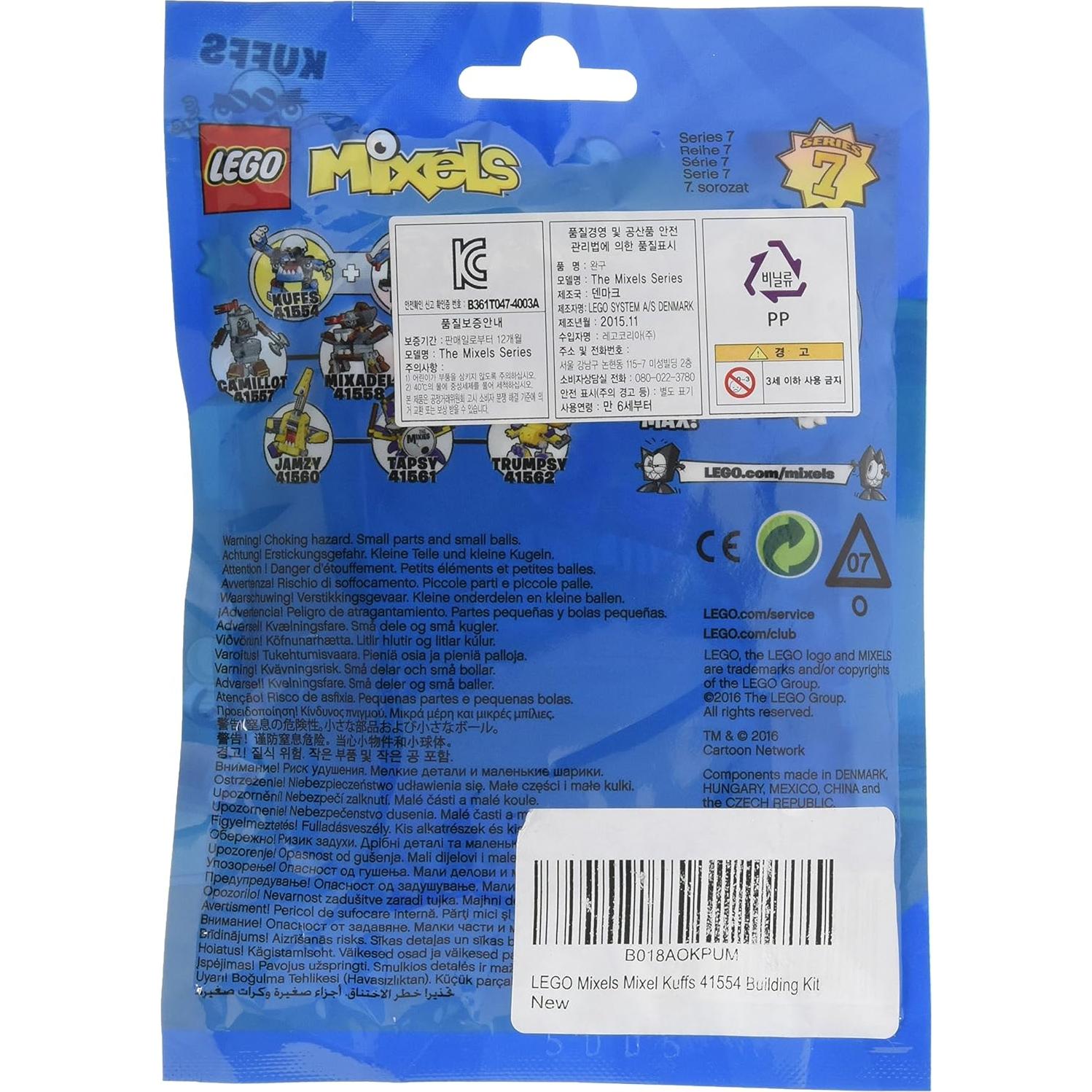 LEGO Mixels Kuffs 41554 Policía Mixopolis 5 cm