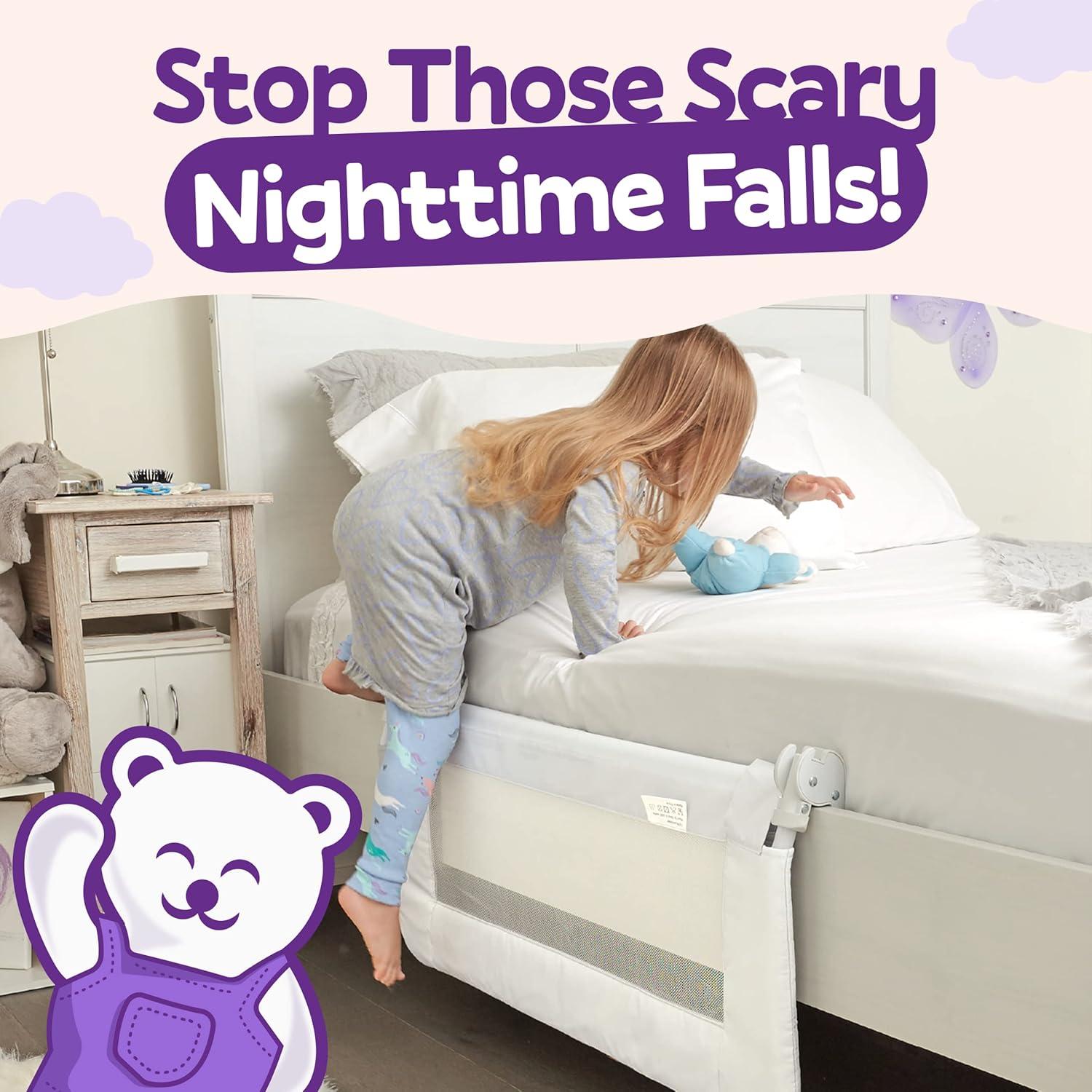 Barandillas para Cama ComfyBumpy - Paquete de 2 Ajustables