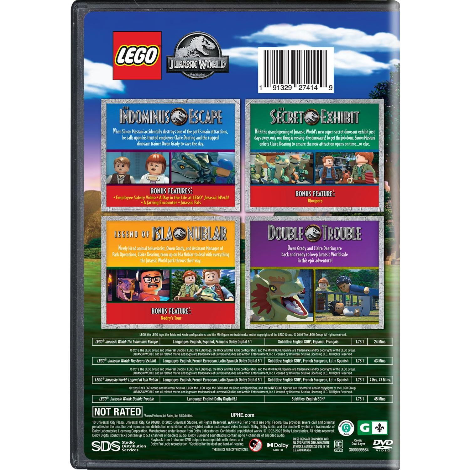Colección LEGO Jurassic World [DVD] - 6 Horas de Aventura
