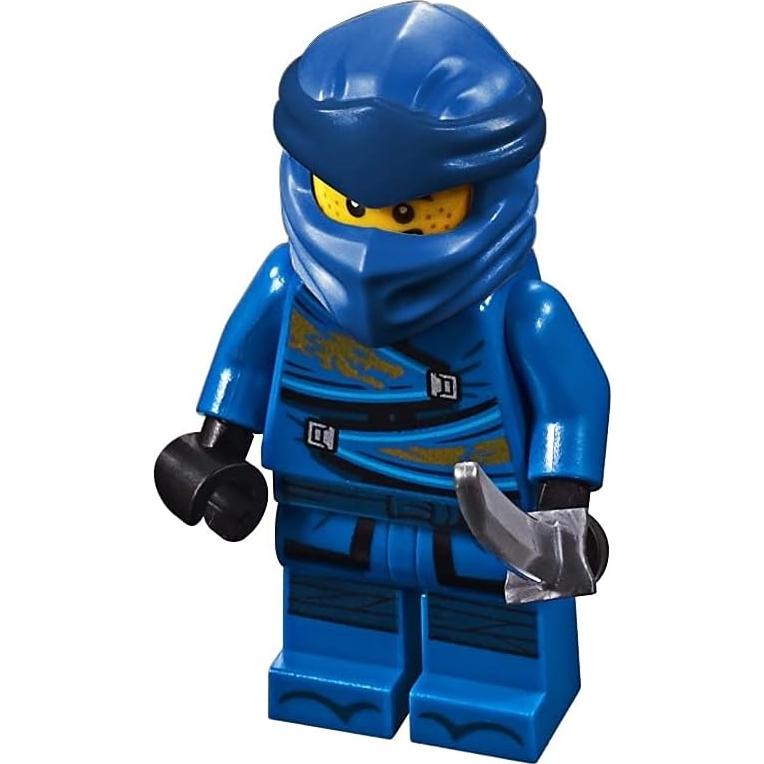 LEGO NINJAGO Minifigura Jay Legado con espada y soporte