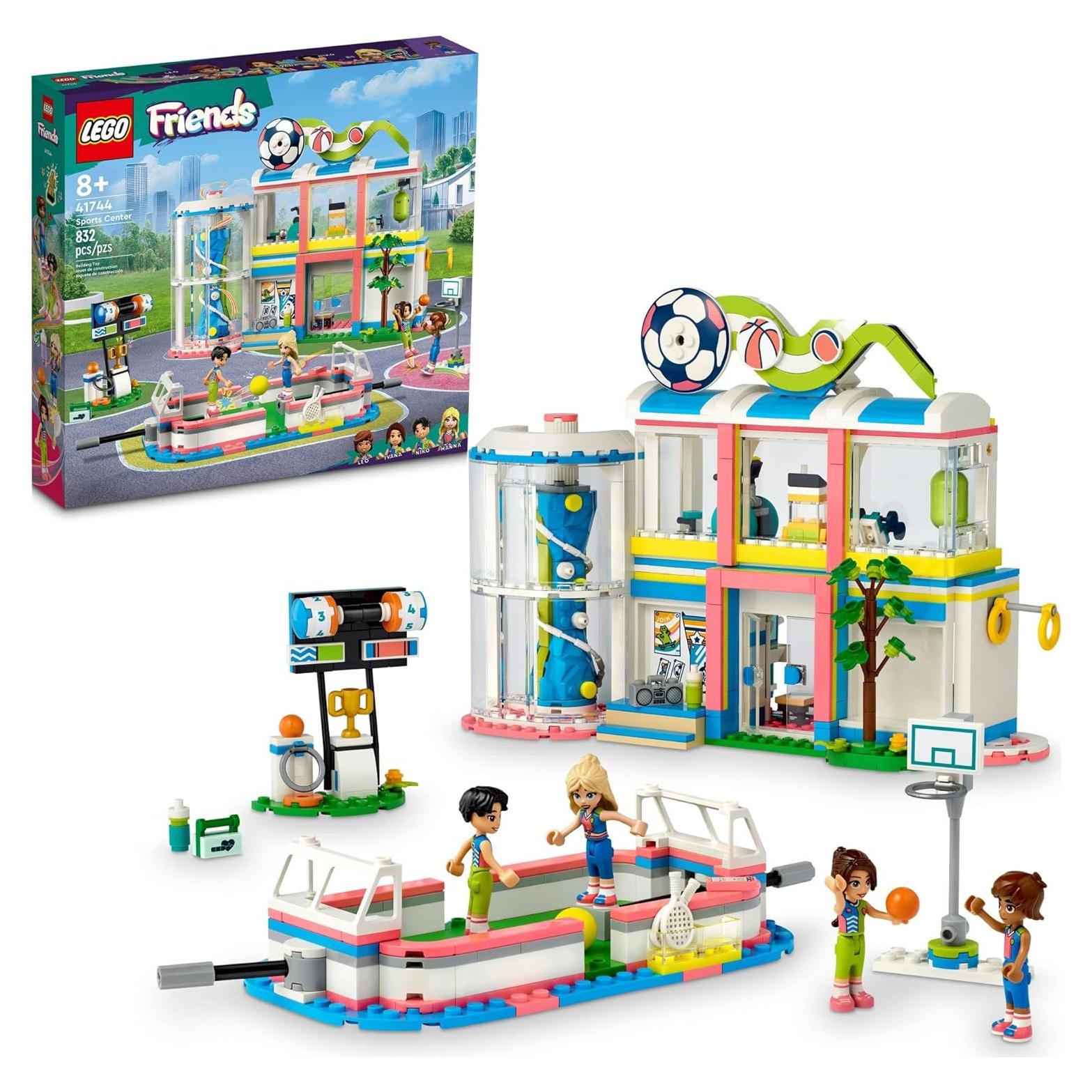 LEGO Friends Centro Deportivo 41744 Juguete 832 Piezas