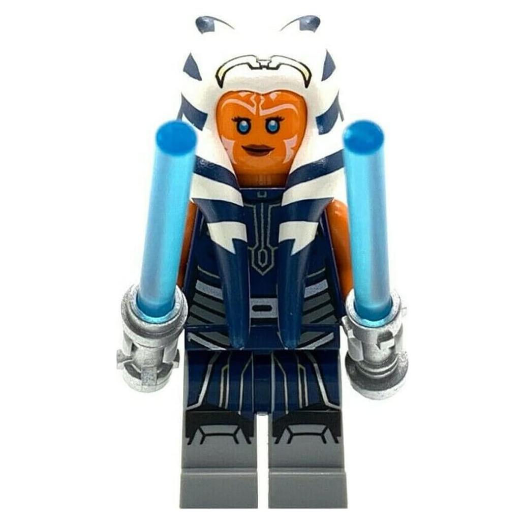 LEGO Star Wars Ahsoka Tano Minifigura con Sables de Luz