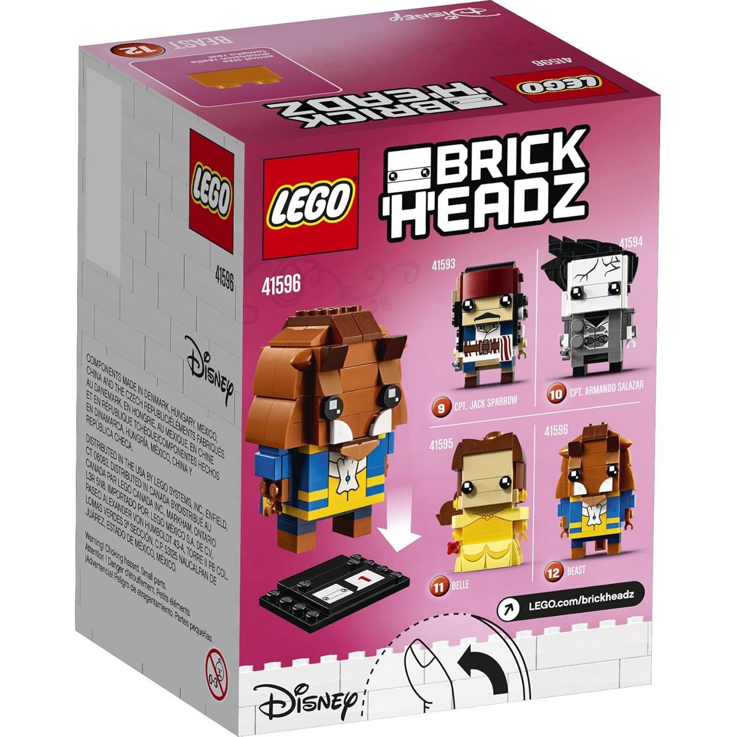 LEGO BrickHeadz Beast 41596 Building Kit