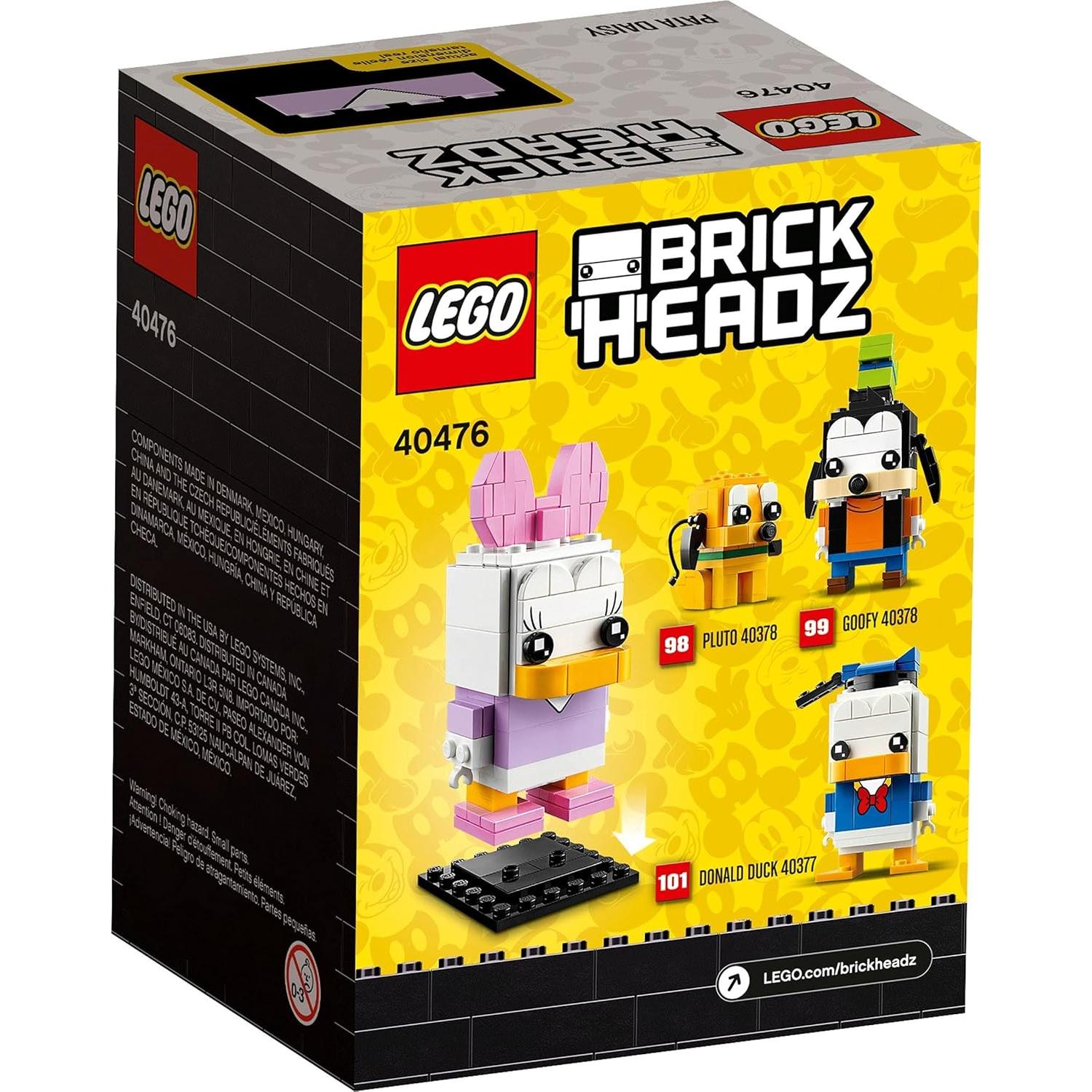 LEGO BrickHeadz Disney Pato Daisy 10 cm 110 piezas