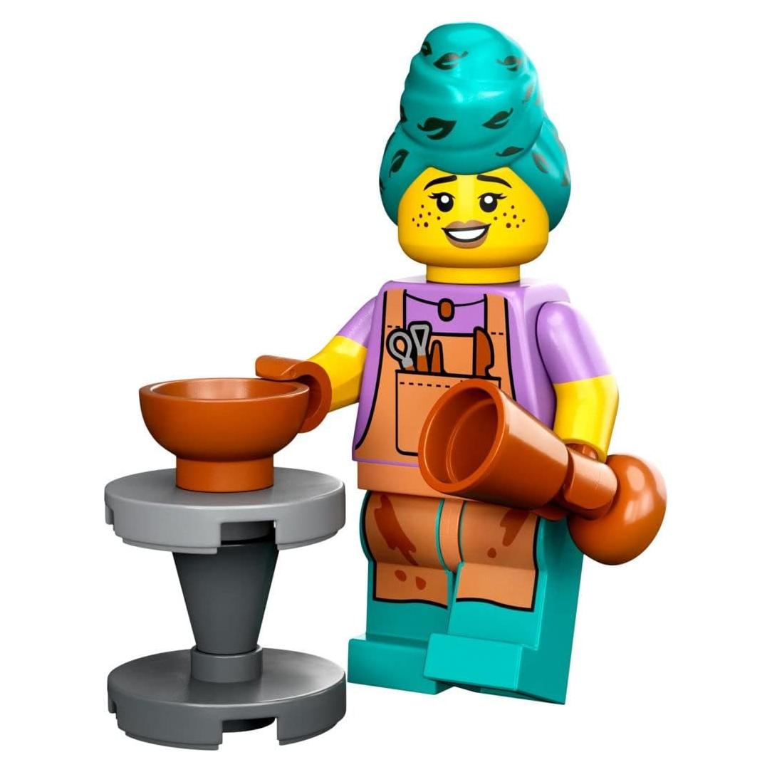 LEGO Minifigura Coleccionable Potter Serie 24 con Base