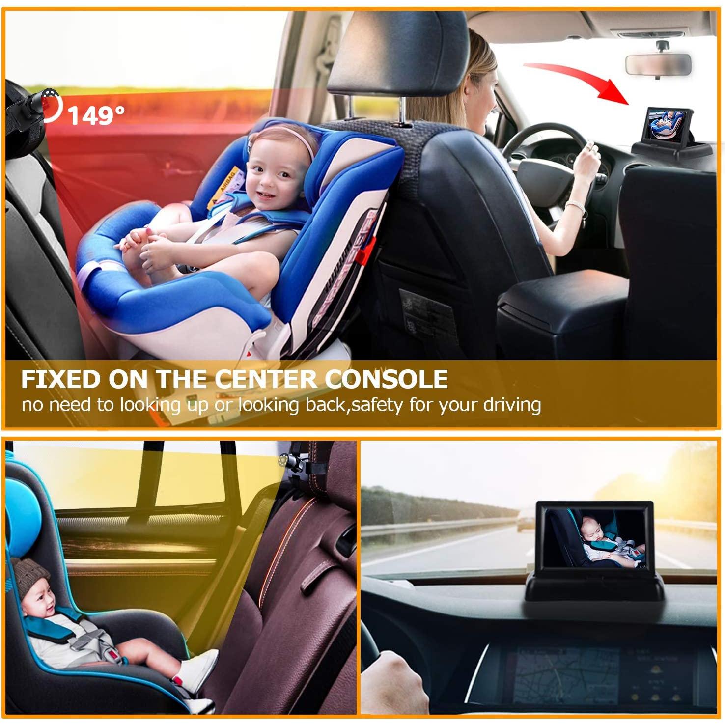 Espejo de Coche para Bebé Itomoro 360° HD Visión Nocturna