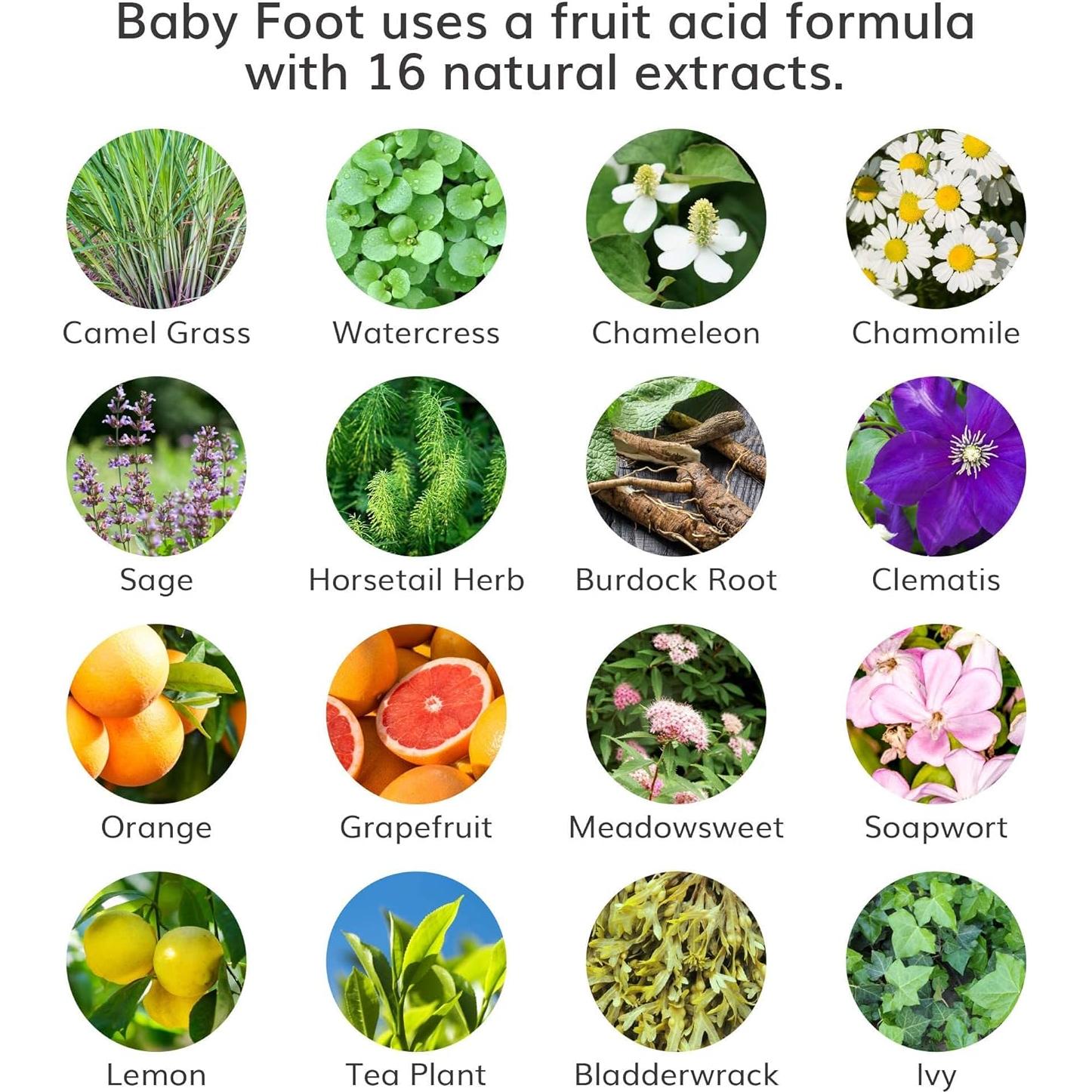 Baby Foot Exfoliante para Pies 70.87 ml - Spa en Casa