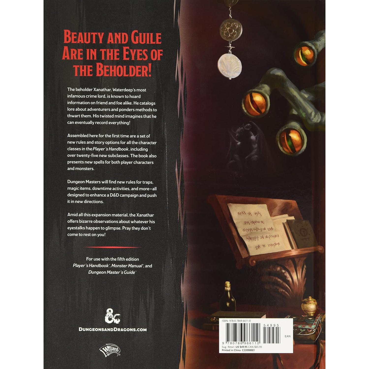 Guía de Xanathar para Todo - Wizards of the Coast - D&D 5ta Edición