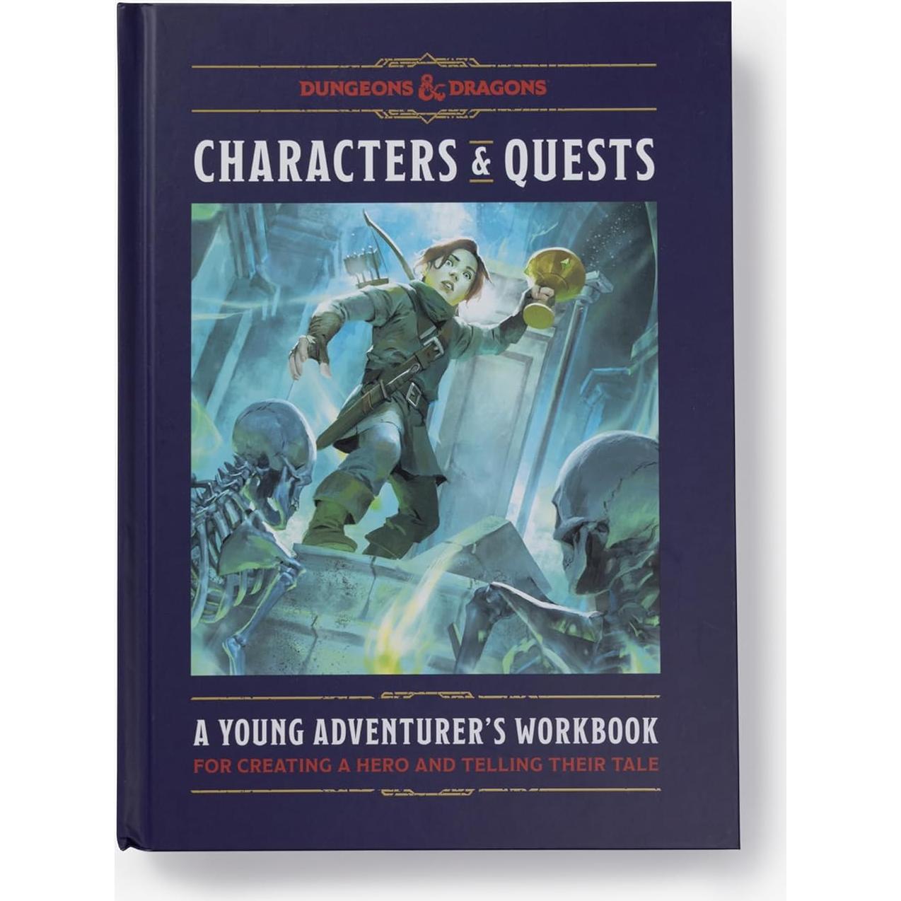 Characters & Quests (Dungeons & Dragons): A Young Adventurer's Workbook for Creating a Hero and Telling Their Tale (Dungeons & Dragons Young Adventurer's Guides)