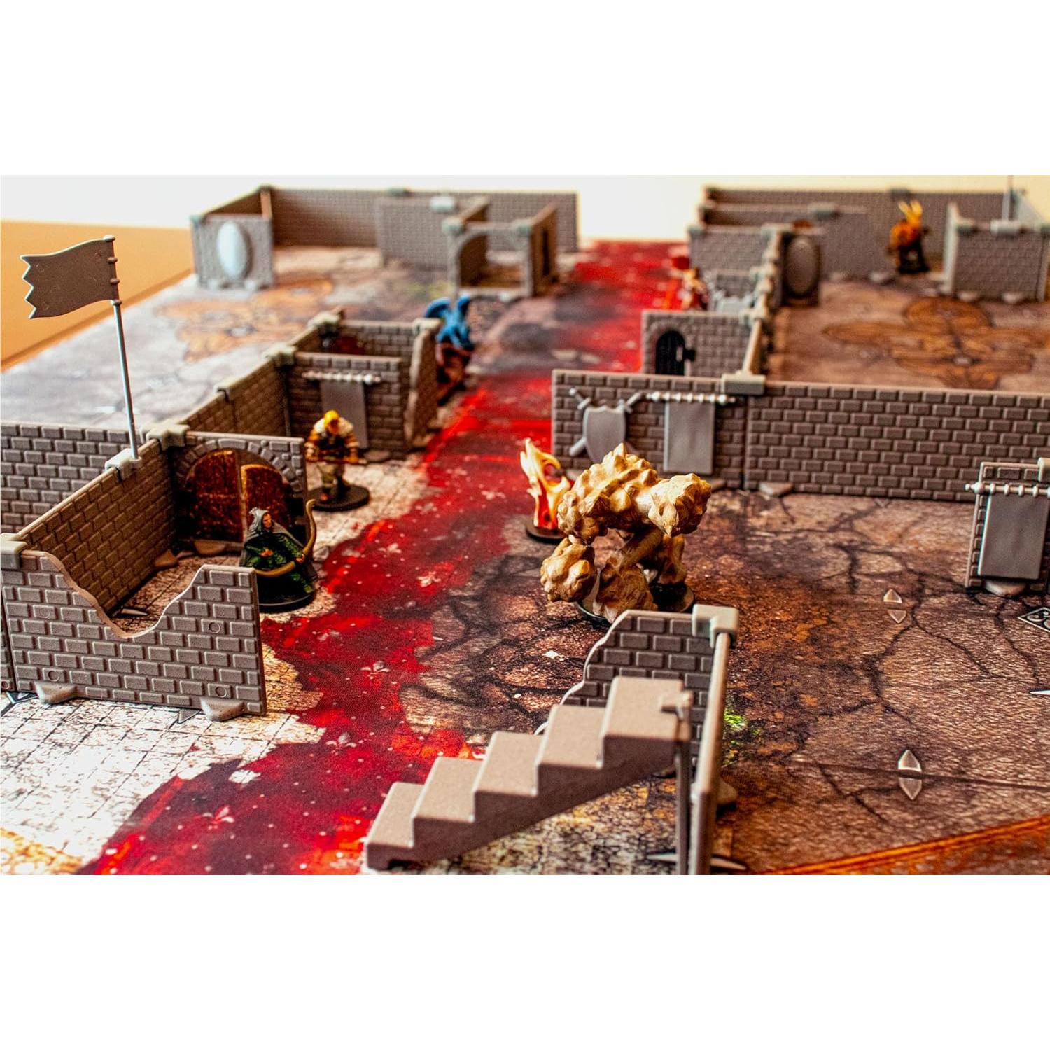 Conjunto de Mazmorras DCD - 51 Piezas para RPGs