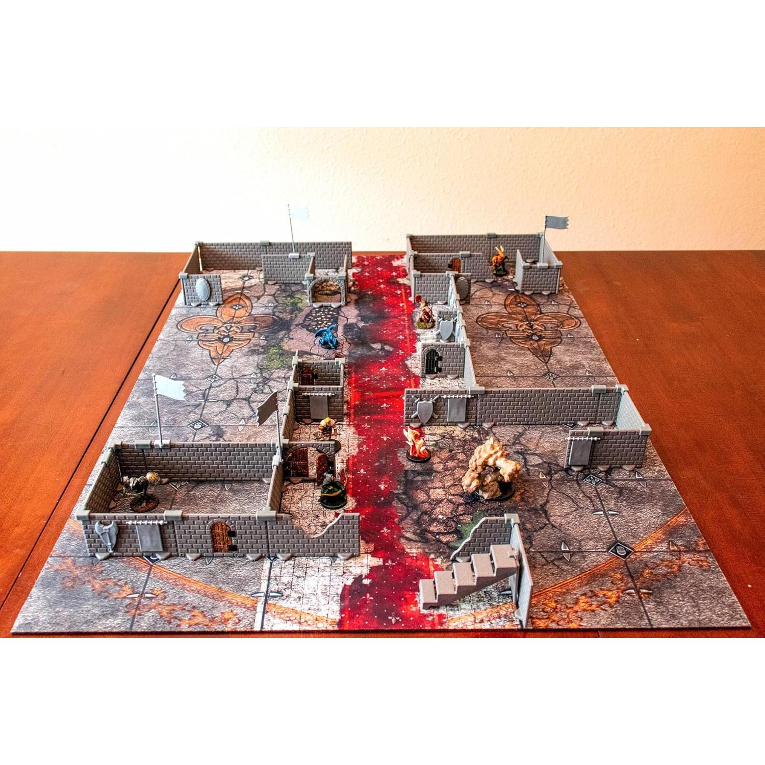 Conjunto de Mazmorras DCD - 51 Piezas para RPGs