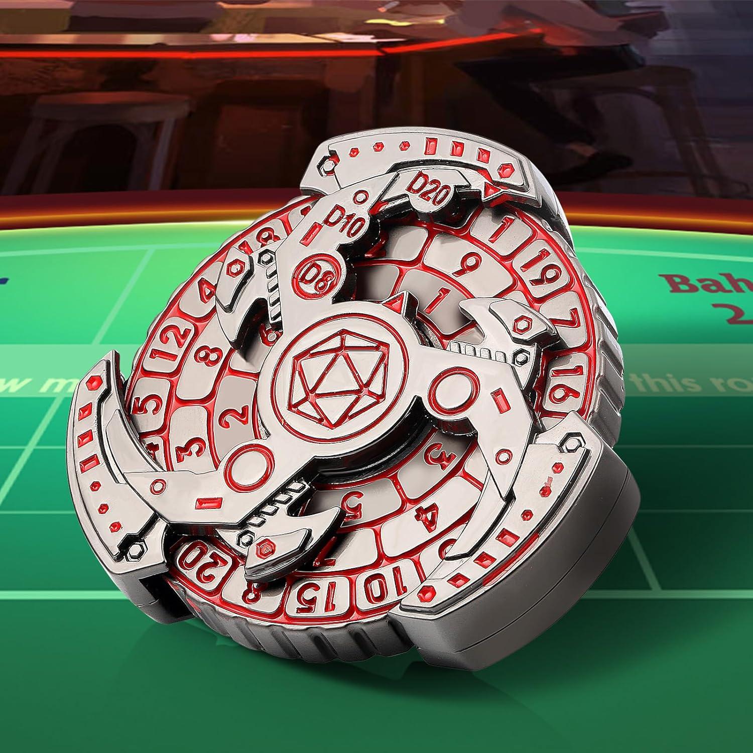 Dados Metálicos DNDND 7 en 1 para Dungeons y Dragones