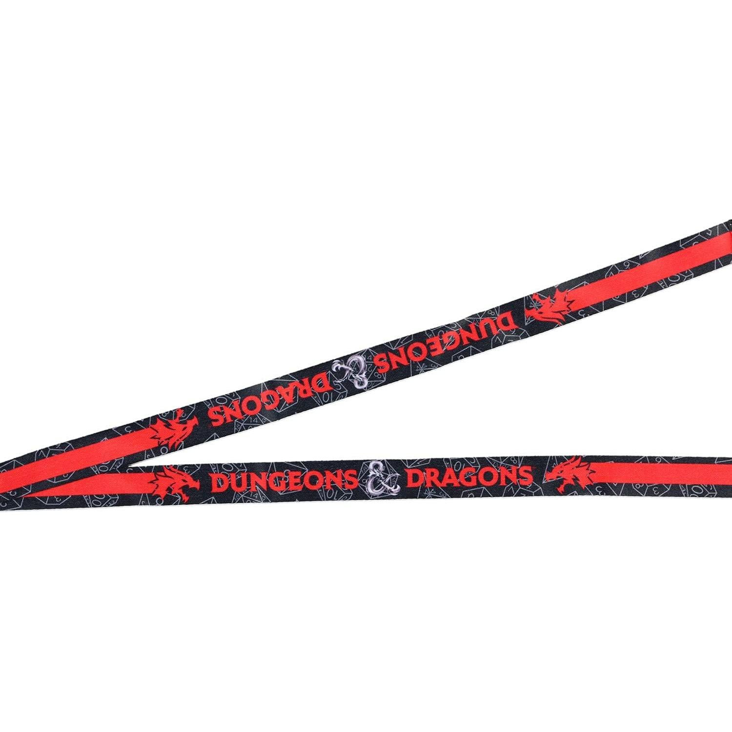 Lanyard Dungeons y Dragons Bioworld con Charm D20