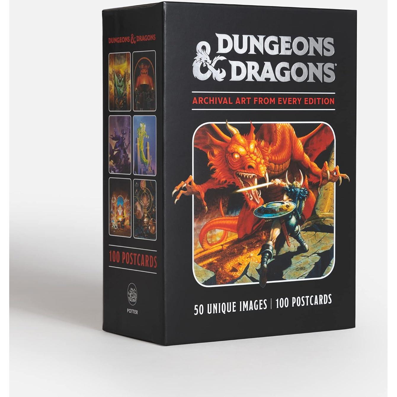 Dungeons & Dragons 100 Postcards: Archival Art from Every Edition