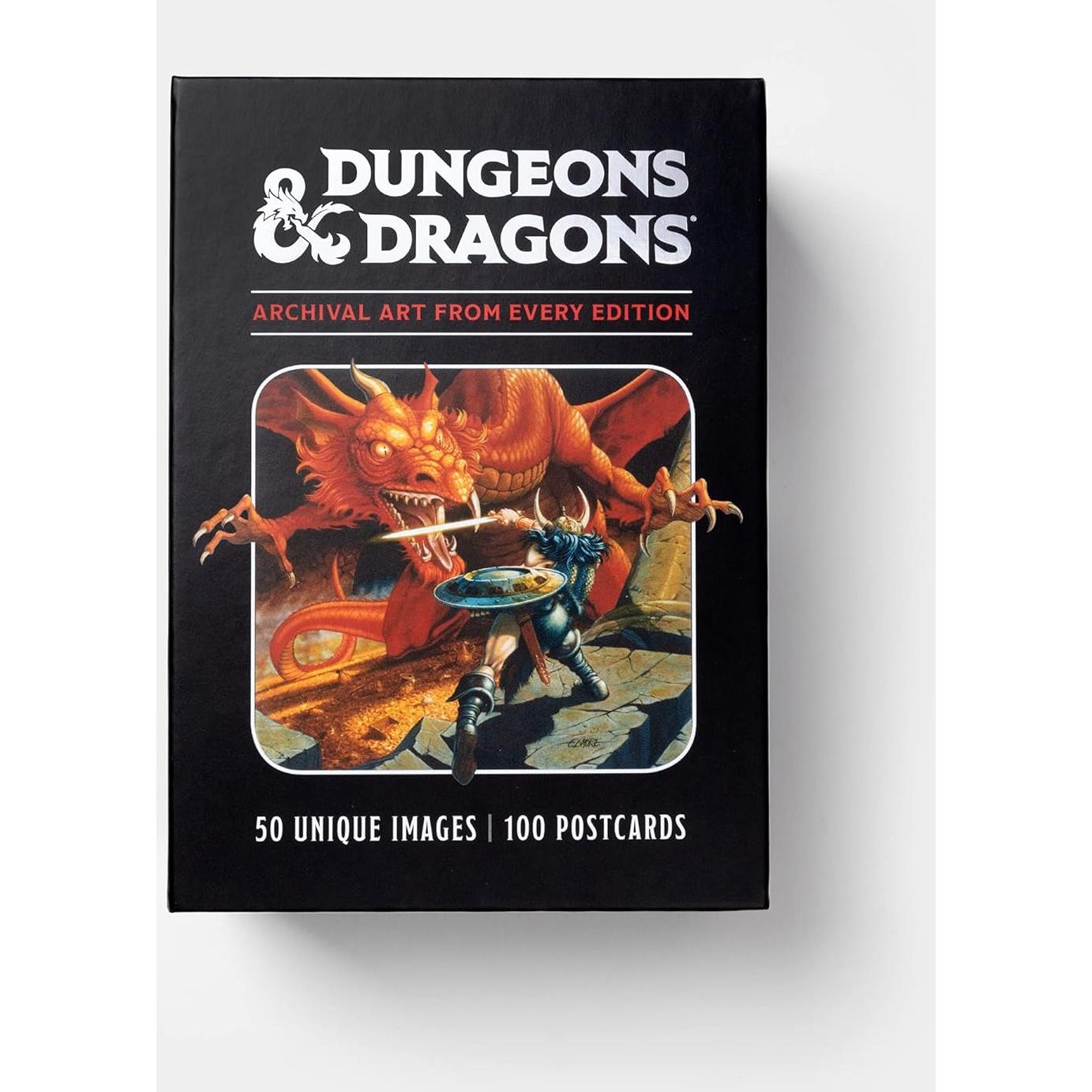 Dungeons & Dragons 100 Postcards: Archival Art from Every Edition