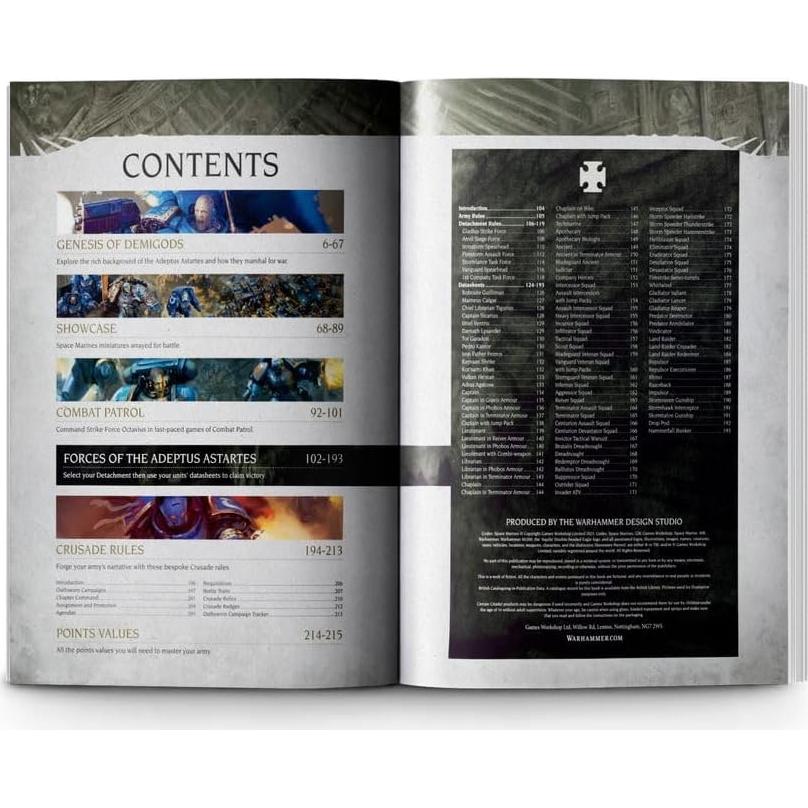 Codex Marines Espaciales 10ª Edición 2023 - Games Workshop