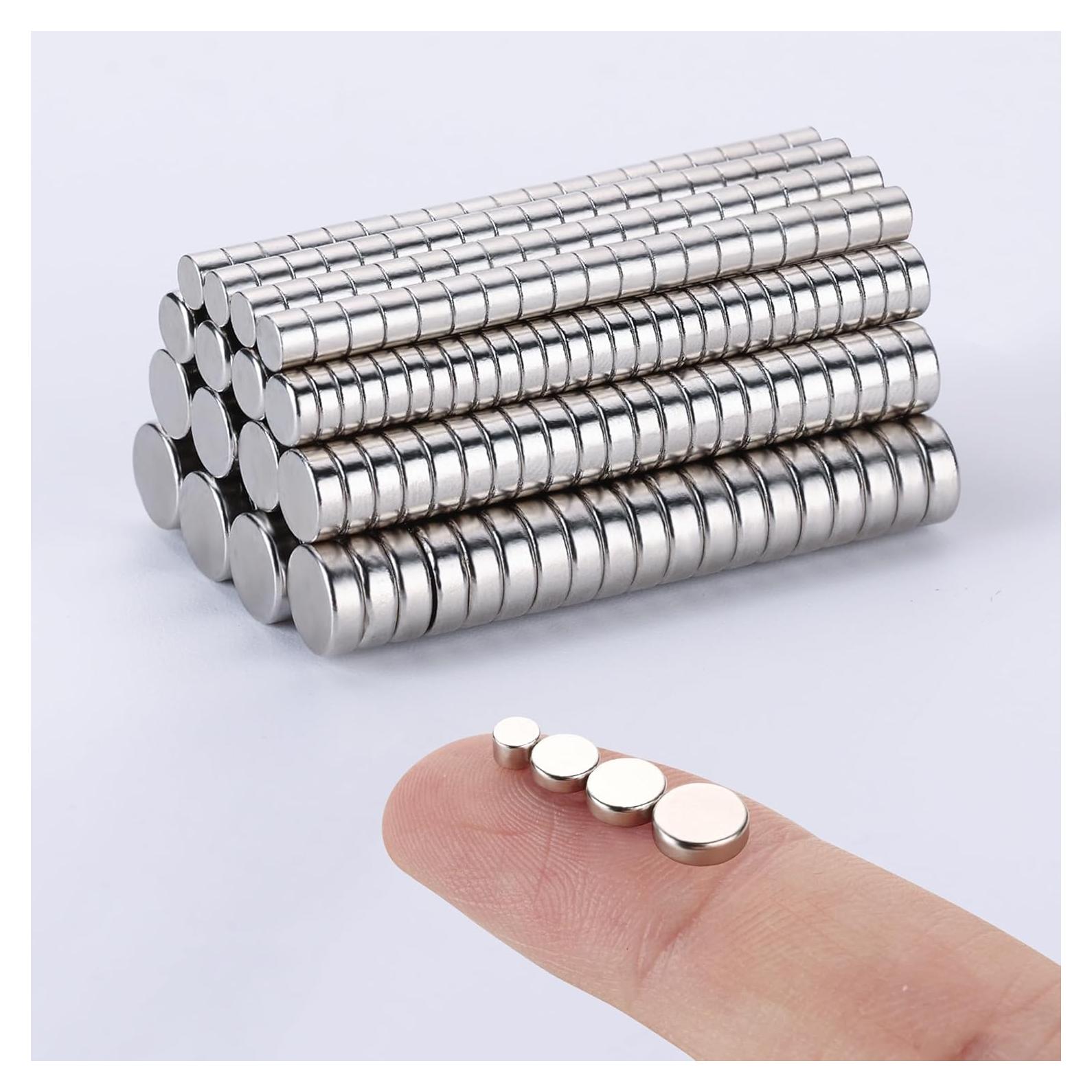 Imanes Mini RHINOCATS 400 Piezas 4 Tamaños Multiuso