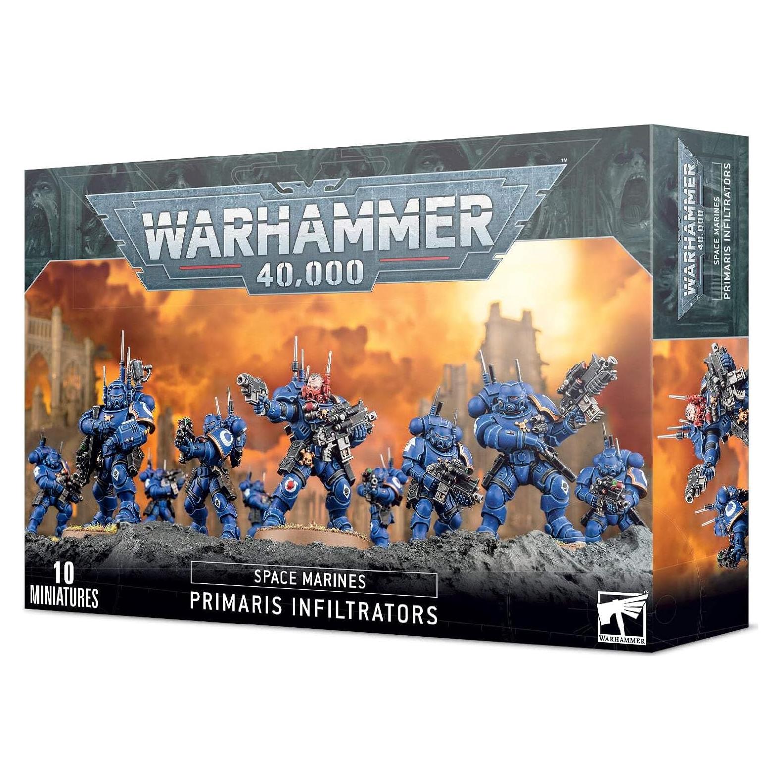 Warhammer 40k: Infiltradores Primaris Games Workshop - 5 modelos