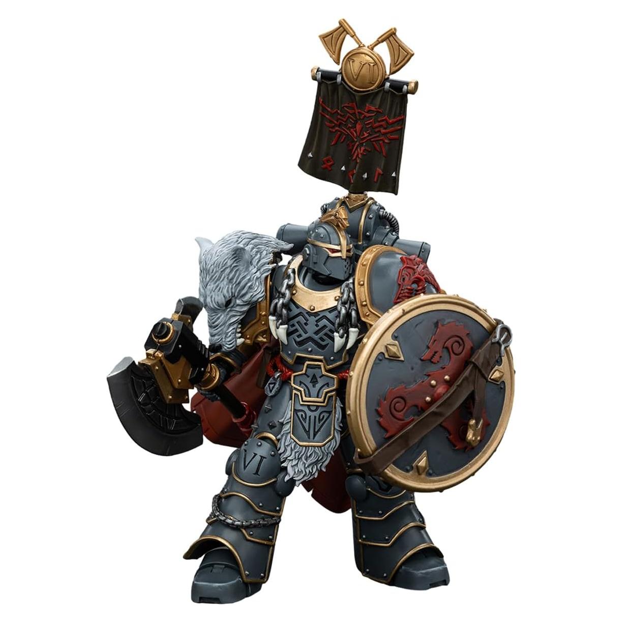Figura de Acción JOYTOY Warhammer 40K Lobos Espaciales 12 cm