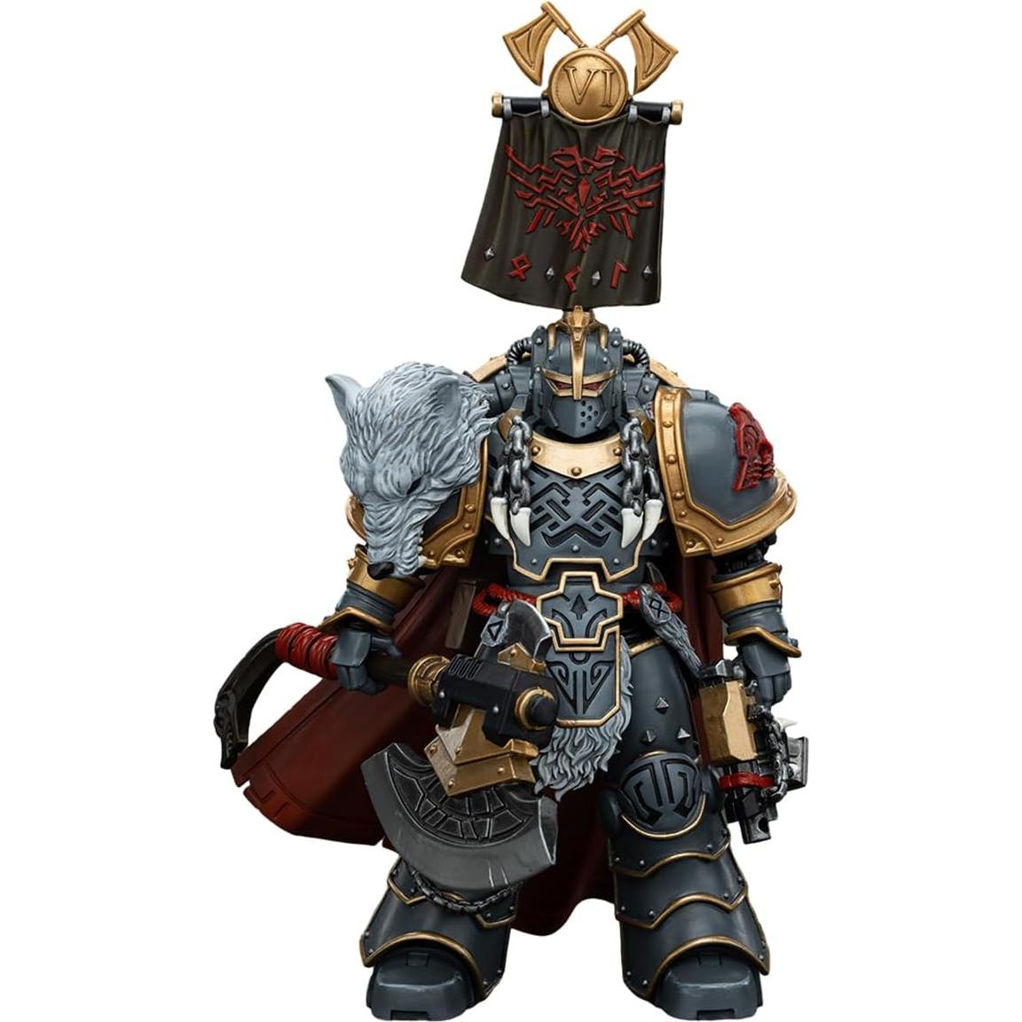 Figura de Acción JOYTOY Warhammer 40K Lobos Espaciales 12 cm