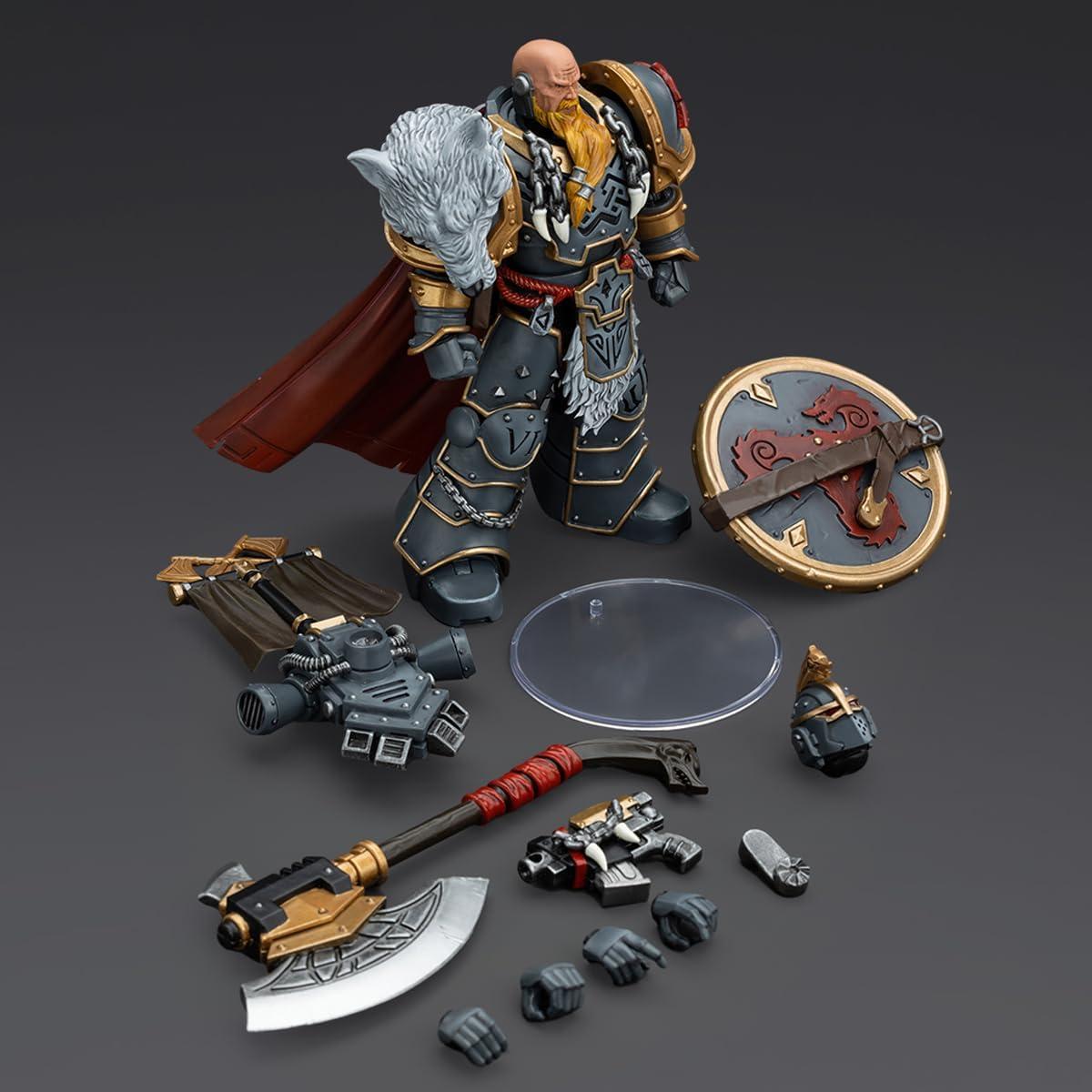 Figura de Acción JOYTOY Warhammer 40K Lobos Espaciales 12 cm