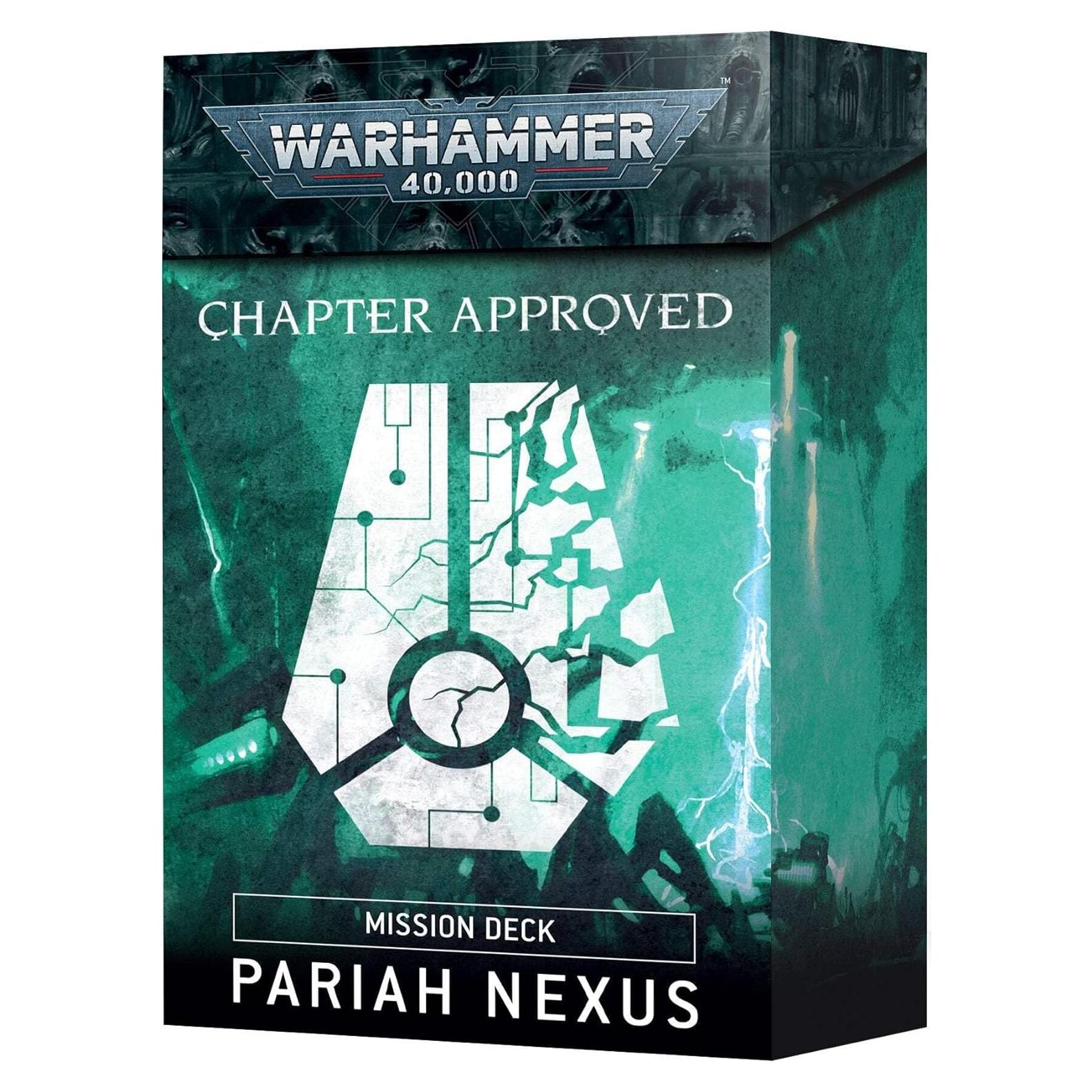 Deck de Misión Pariah Nexus Games Workshop 40-20 para Warhammer