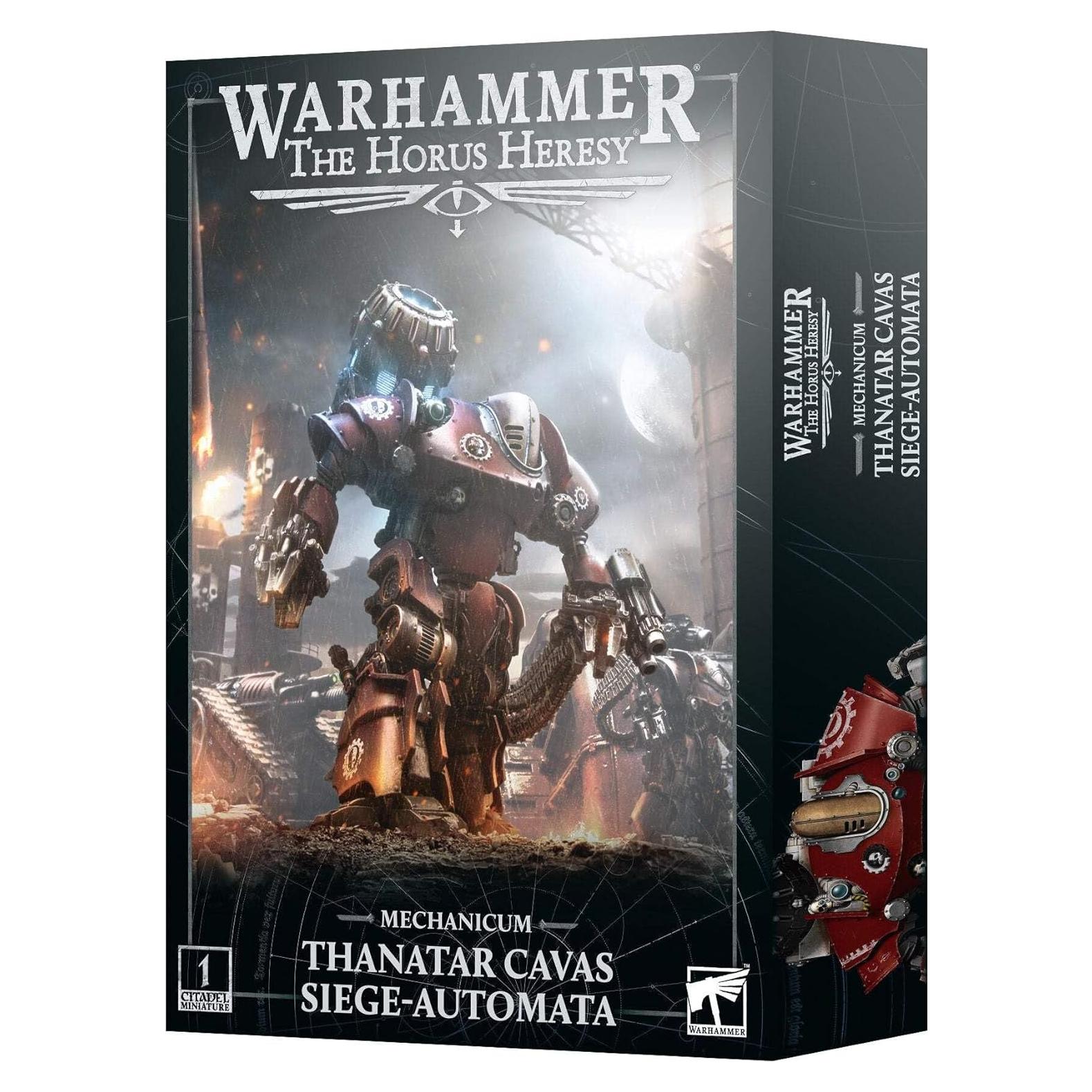 Warhammer Mechanicum Thanatar Cavas Asedio-Automata 368g