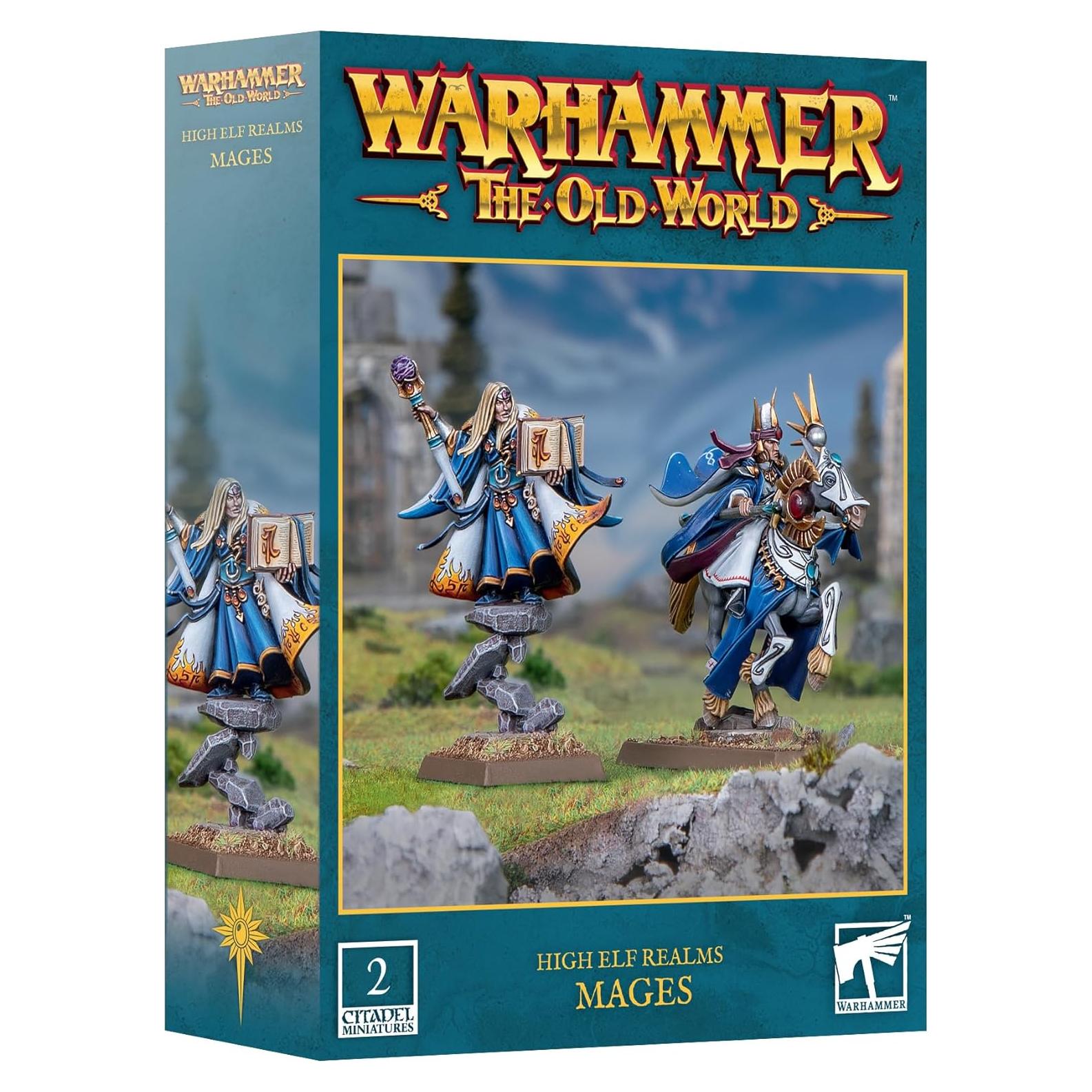 Games Workshop - Warhammer Magos Altos Elfos - 2 Miniaturas